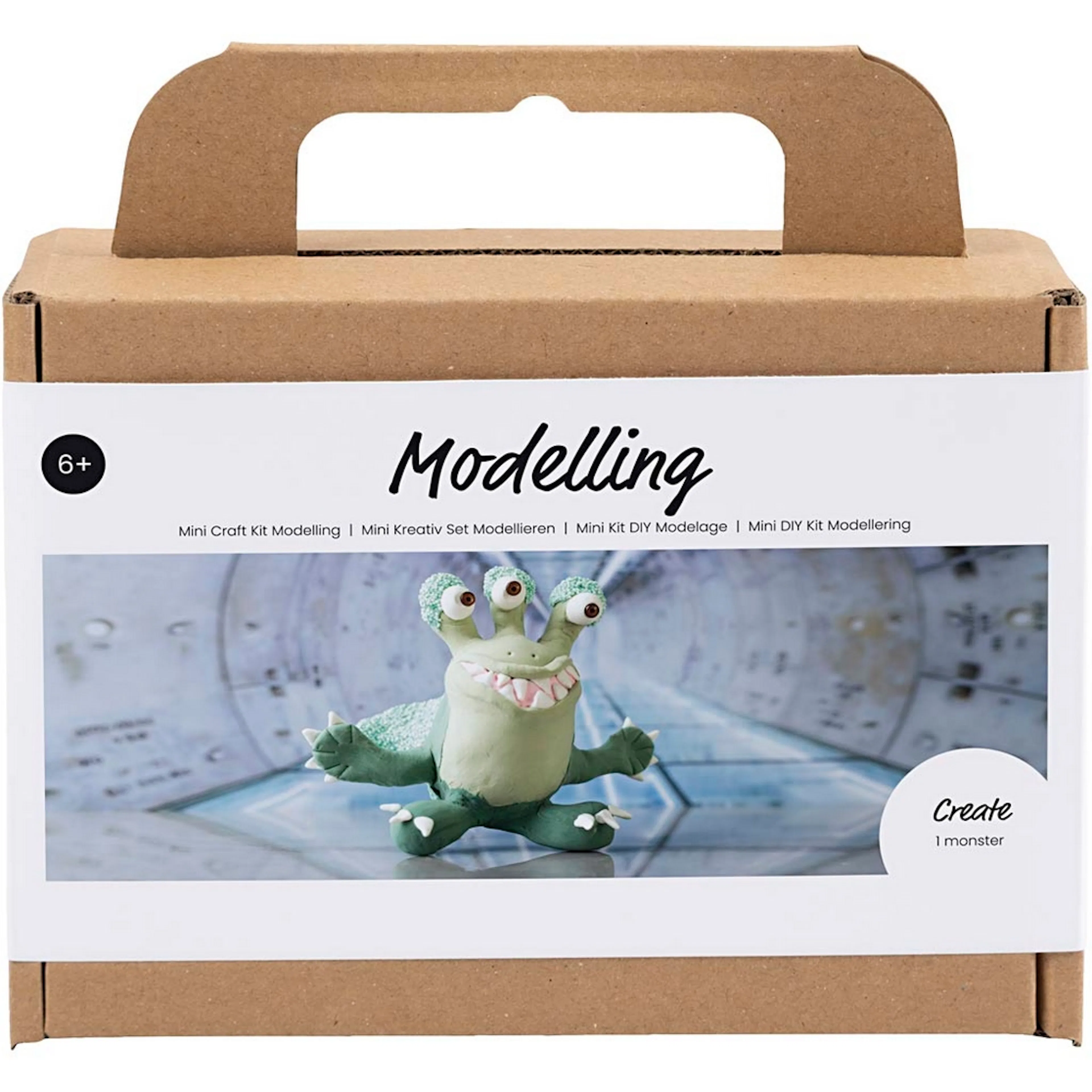 Hobbysett Creativ Company Mini DIY Kit Monster Modellering Lulu