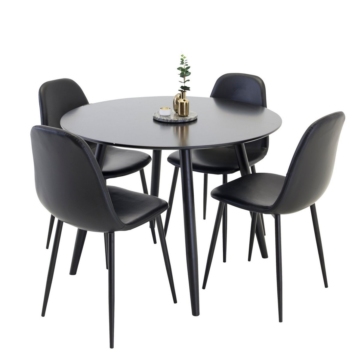 Spisegruppe Venture Home Plaza med 4stk Polar Stoler