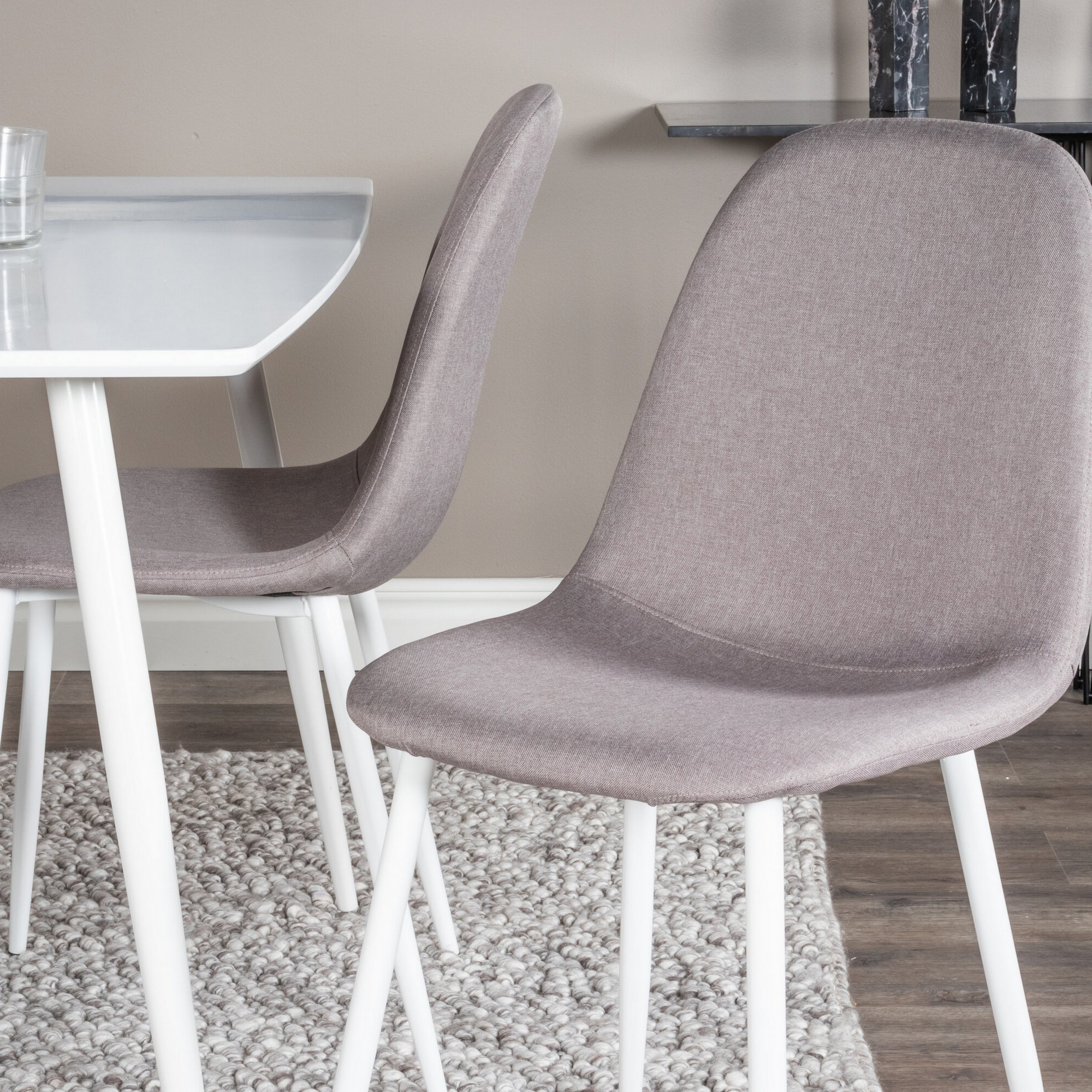 Spisegruppe Venture Home Polar med 4stk Stoler