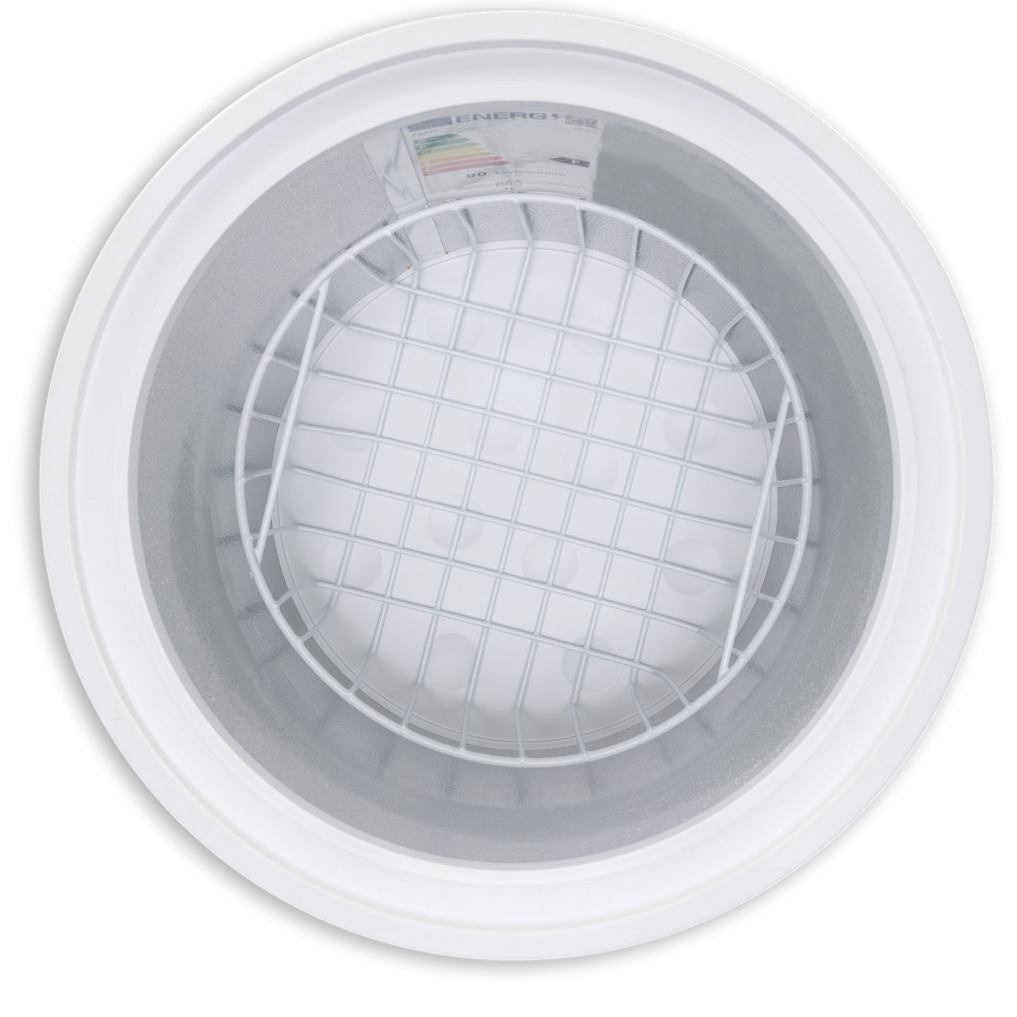 Party-cooler-  30L Vit med display & hjul Hvit