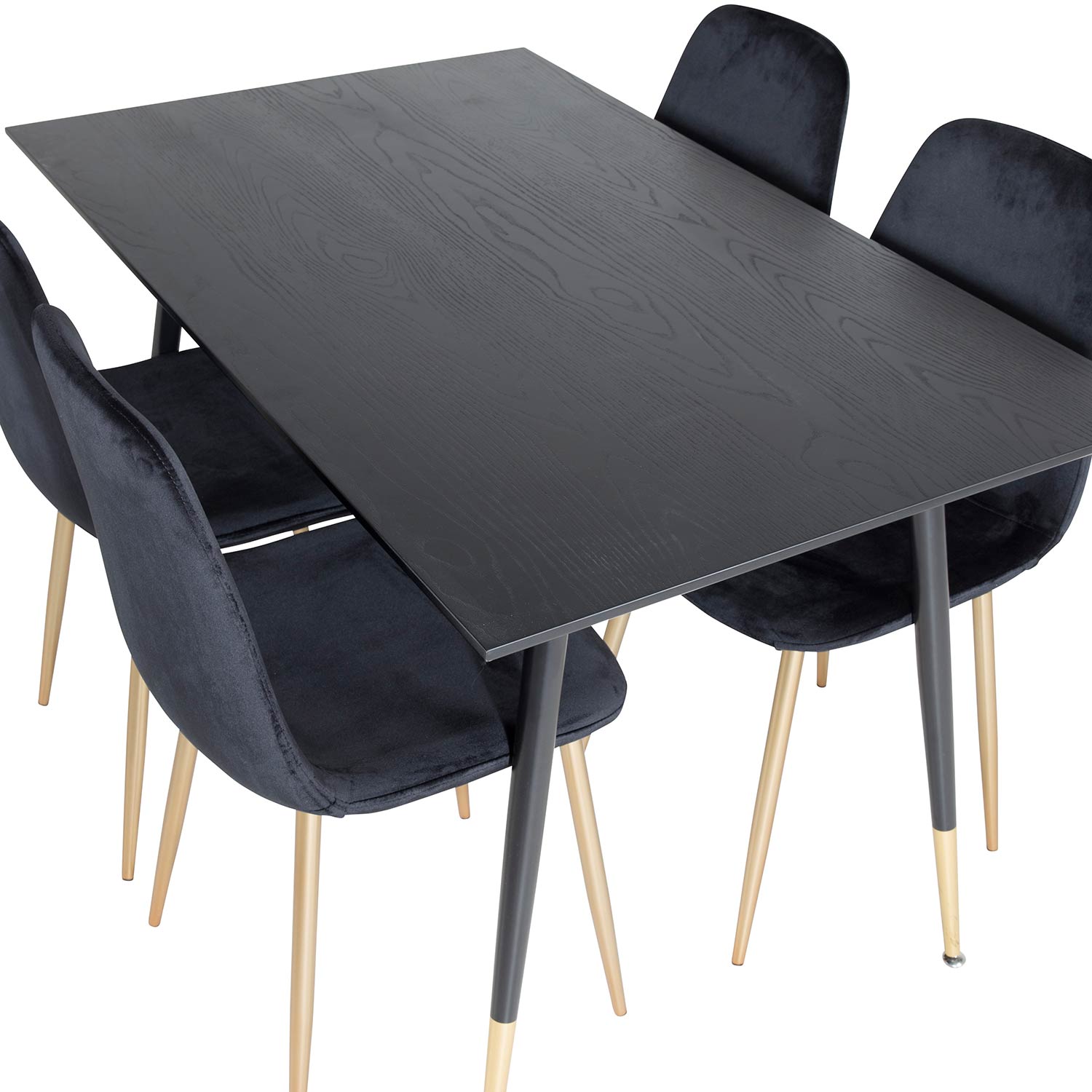 Spisegruppe Venture Home Dipp med 4 Polar Stoler