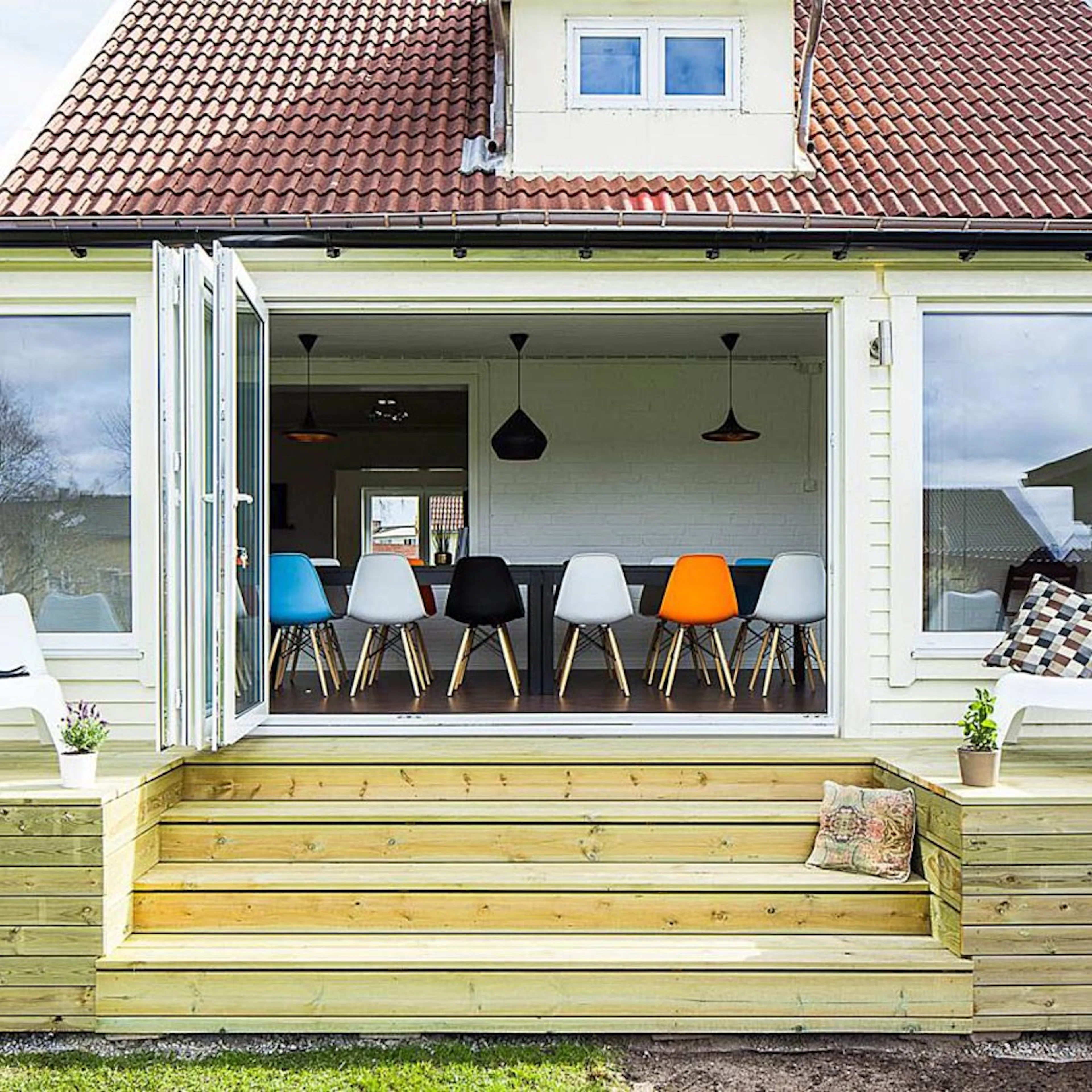 Veranda og terrasse