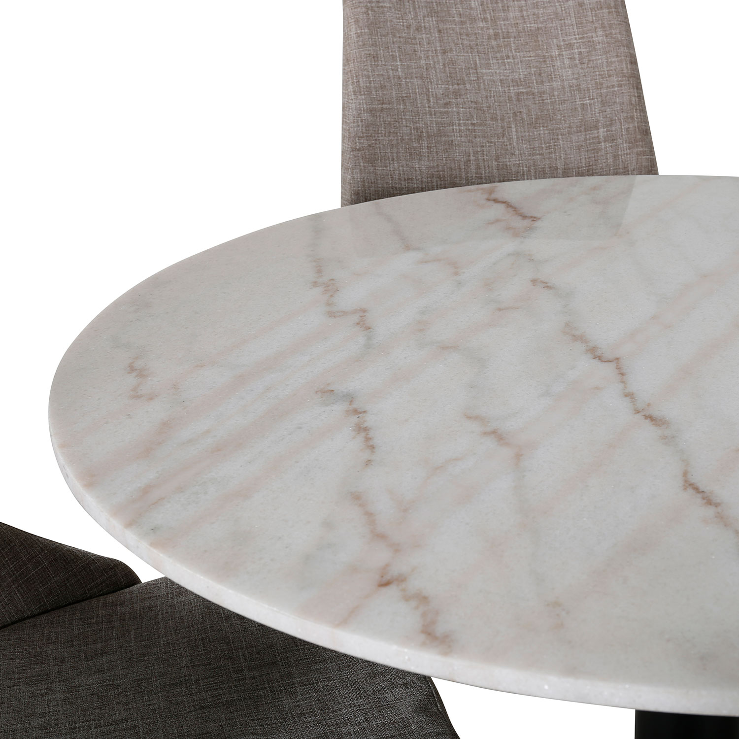 Spisegruppe Venture Home Estelle med 4 Leone Stoler