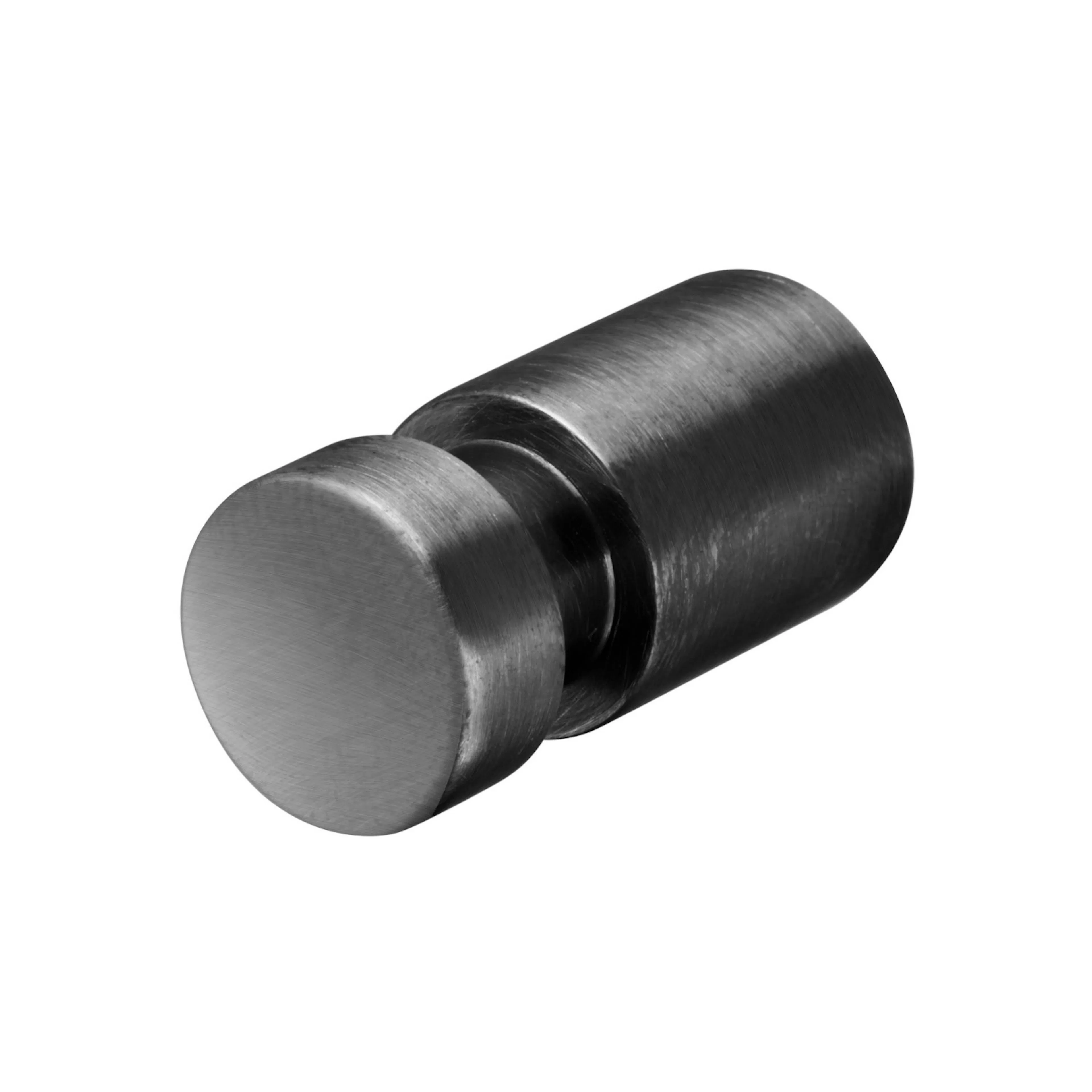 Børstet Black Chrome