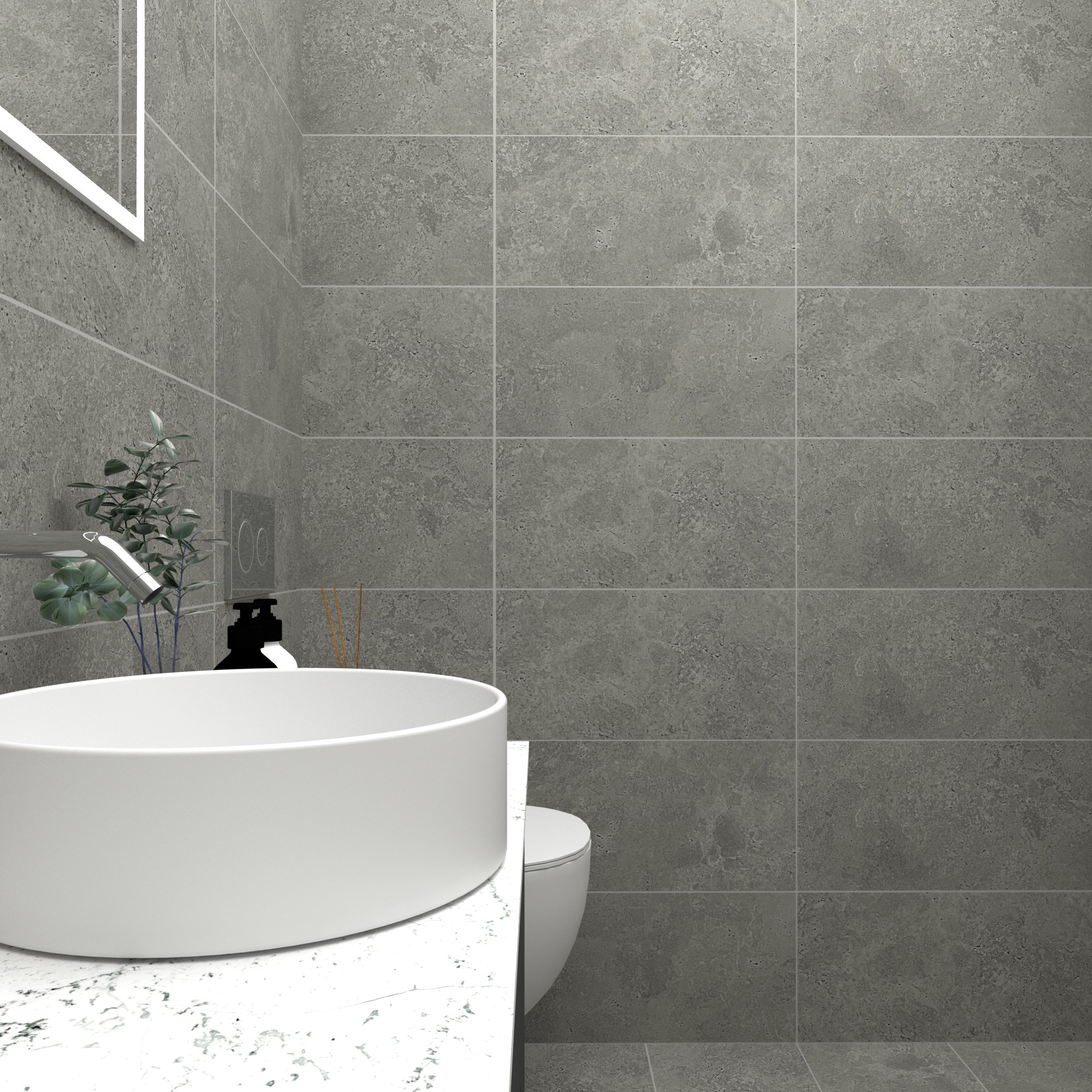 Klinker Arredo Siena Grå Matt 30x60 cm