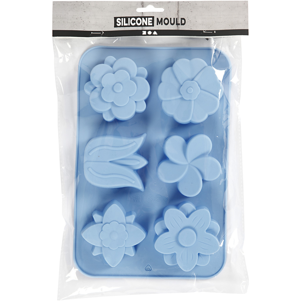 Silikonform Creativ Company Blomster Hullstr 60x75 mm 75 ml 1 stk