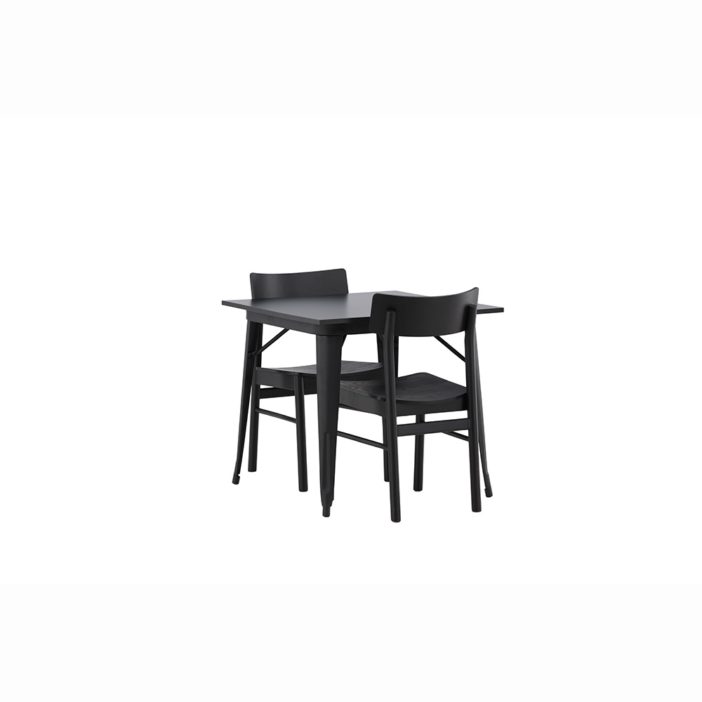 Spisegruppe Venture Home Tempe med 2 Montros Stoler