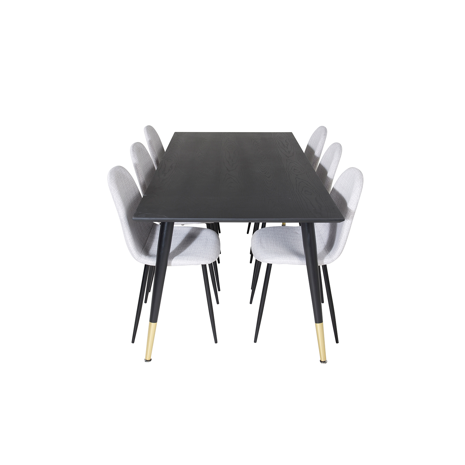 Spisegruppe Venture Home Dipp med 6 Polar Stoler