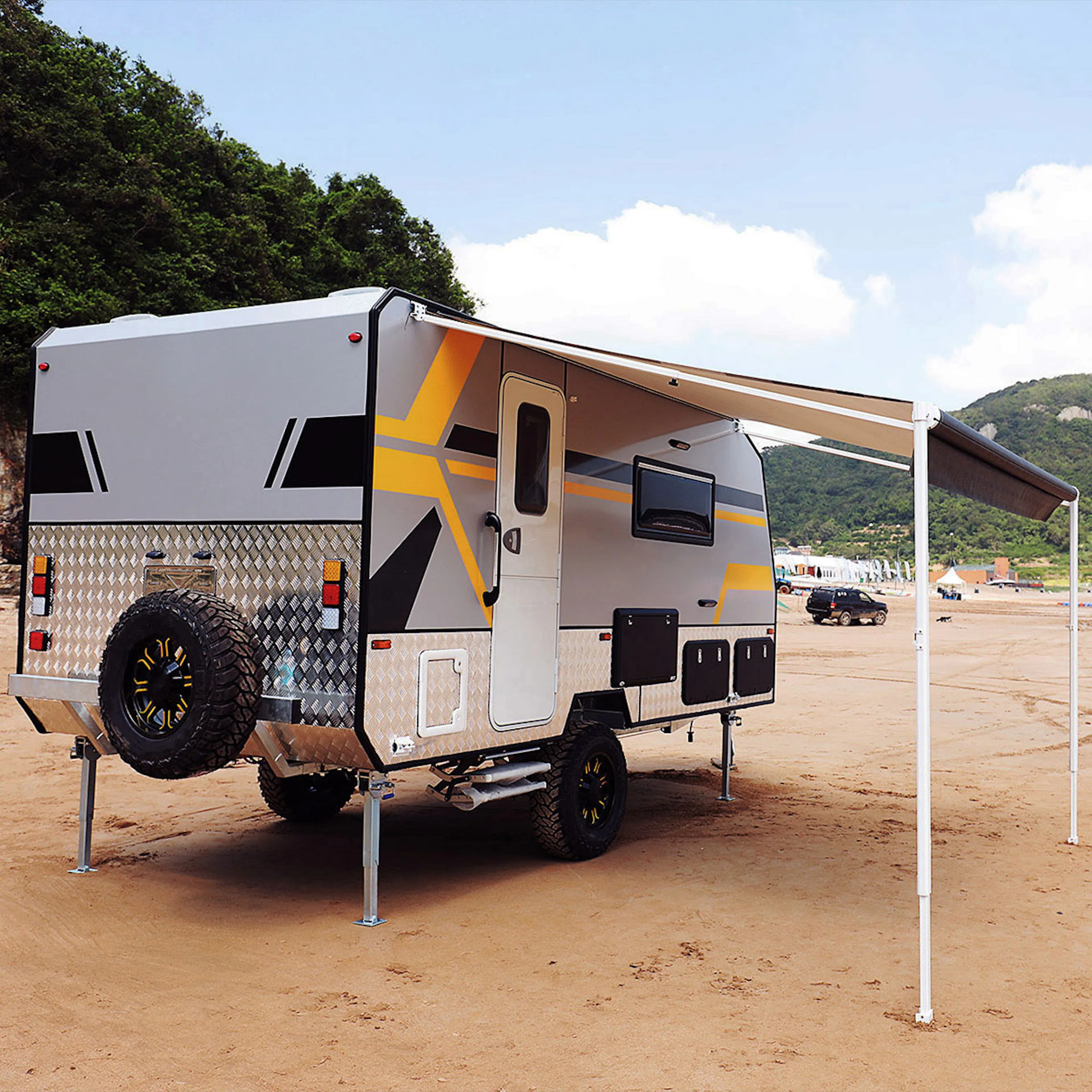 Markise Lyfco Veggmontert For Campingvogn
