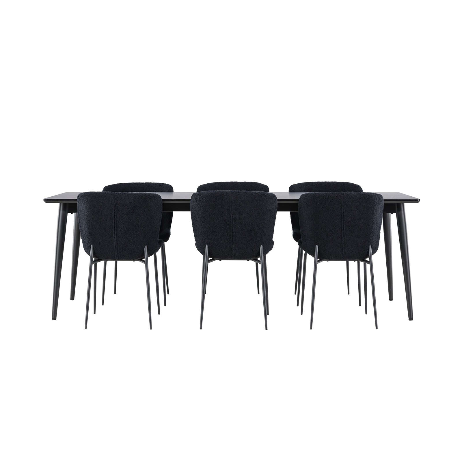 Spisegruppe Venture Home Ellis 230 med 6 stk Modesto Stoler