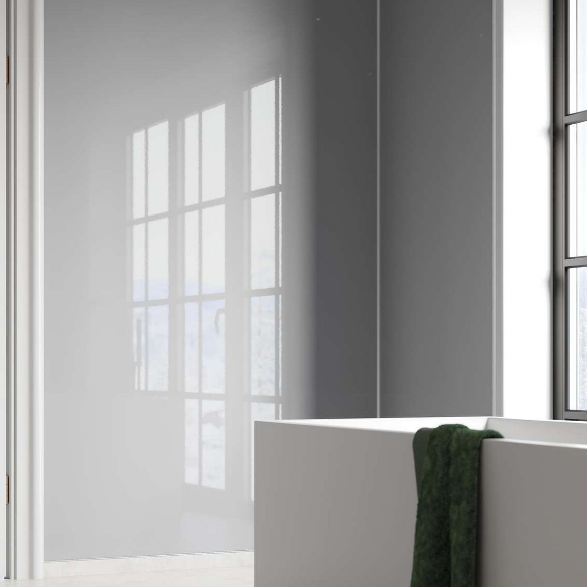 Baderomspanel Fibo 4115 F00 Medium Grey