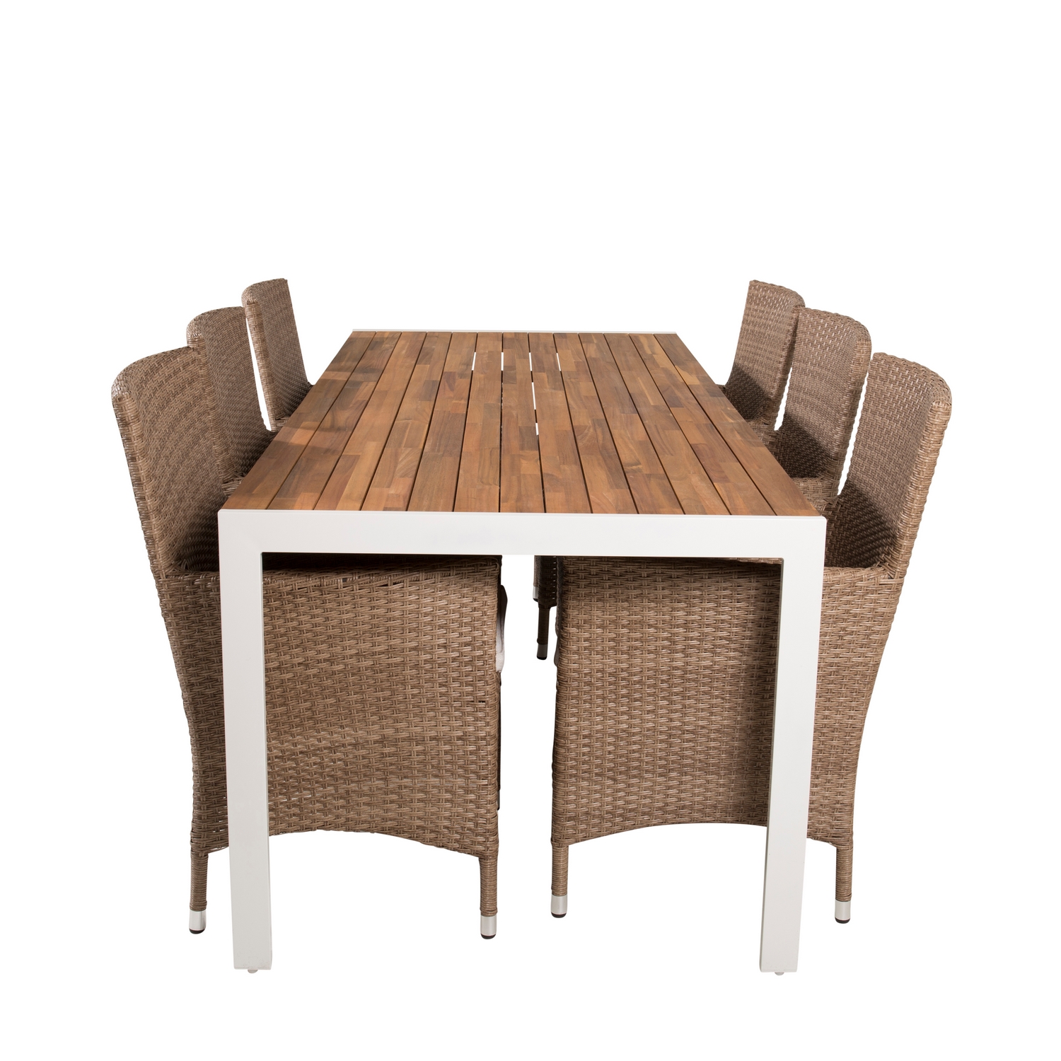 Spisegruppe Venture Home Bois med 6 Malin Stoler