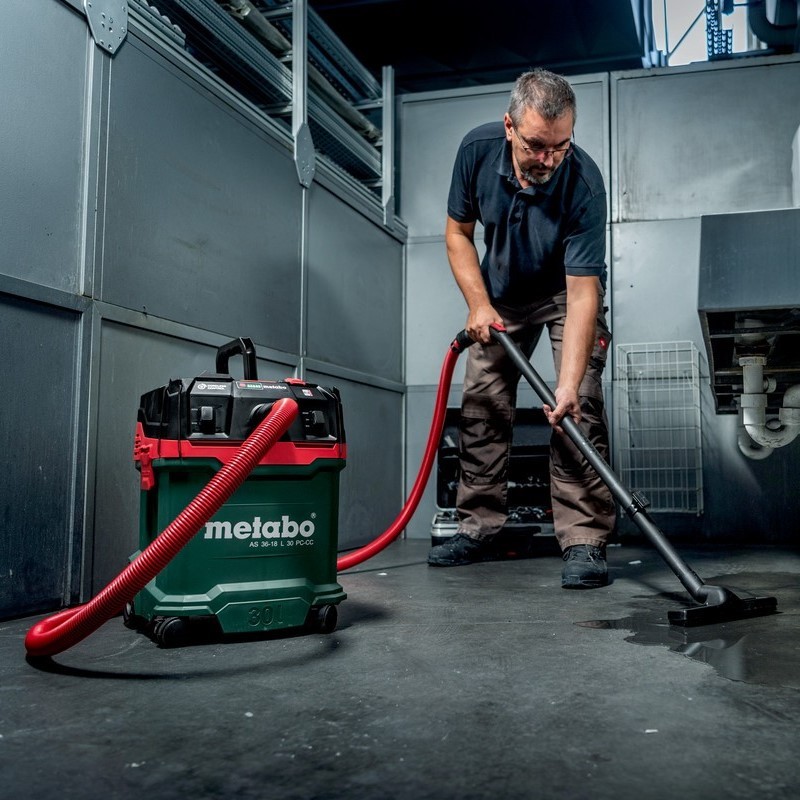 Støvsuger Metabo AS 36-18 L 30 PC CC uten Batteri og Lader