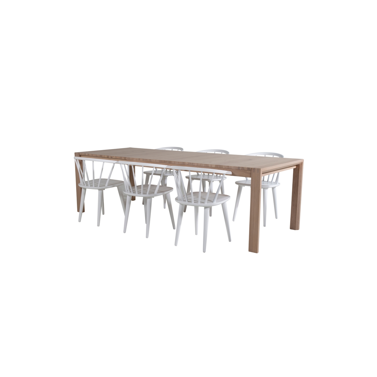 Spisegruppe Venture Home Shy med 6 Cornelia Spisestoler