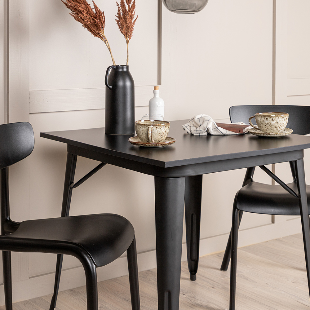 Spisegruppe Venture Home Tempe 80 cm med 2 Ursholmen Stoler