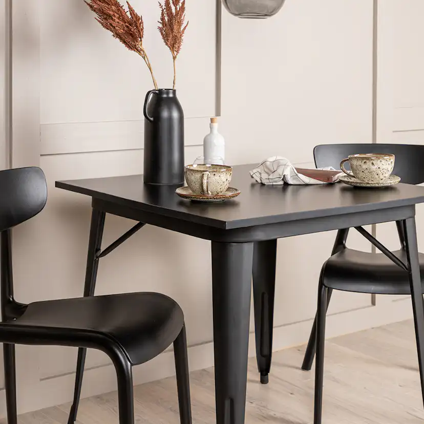 Spisegruppe Venture Home Tempe 80 cm med 2 Ursholmen Stoler