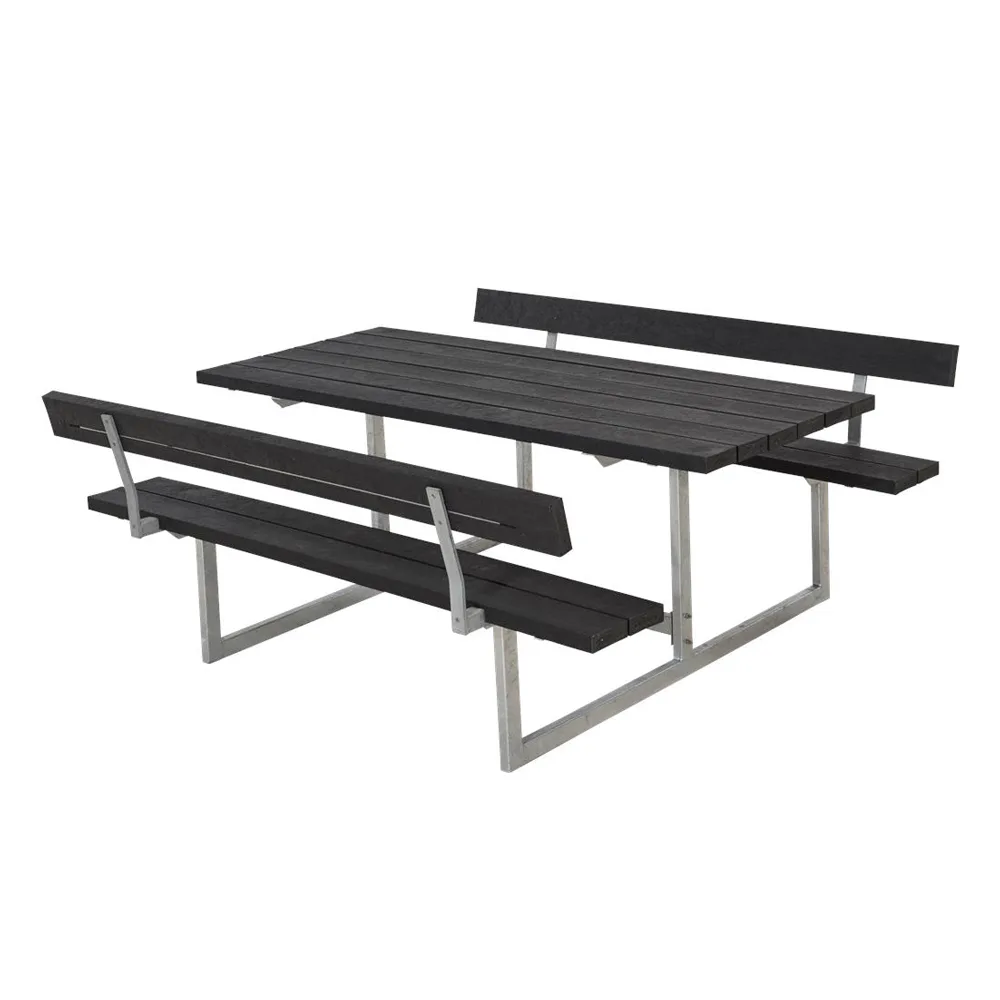 Benkbord PLUS Basic Plast Svart