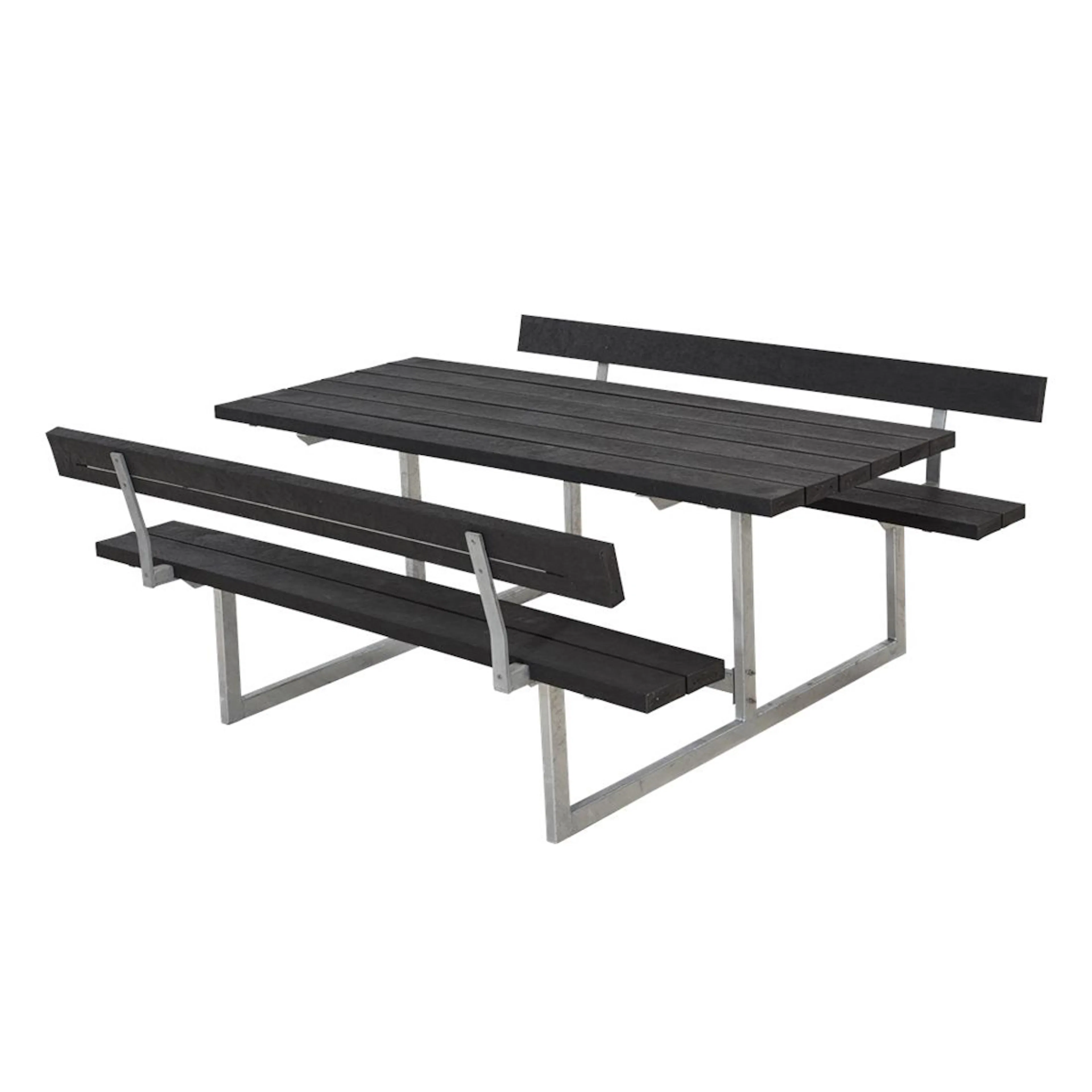 Benkbord PLUS Basic Plast Svart