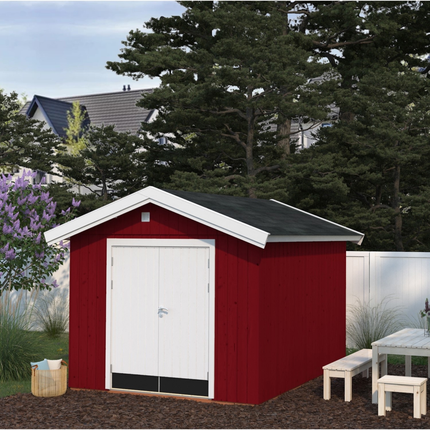 Redskapsbod Palmako Martin 8,4 m2