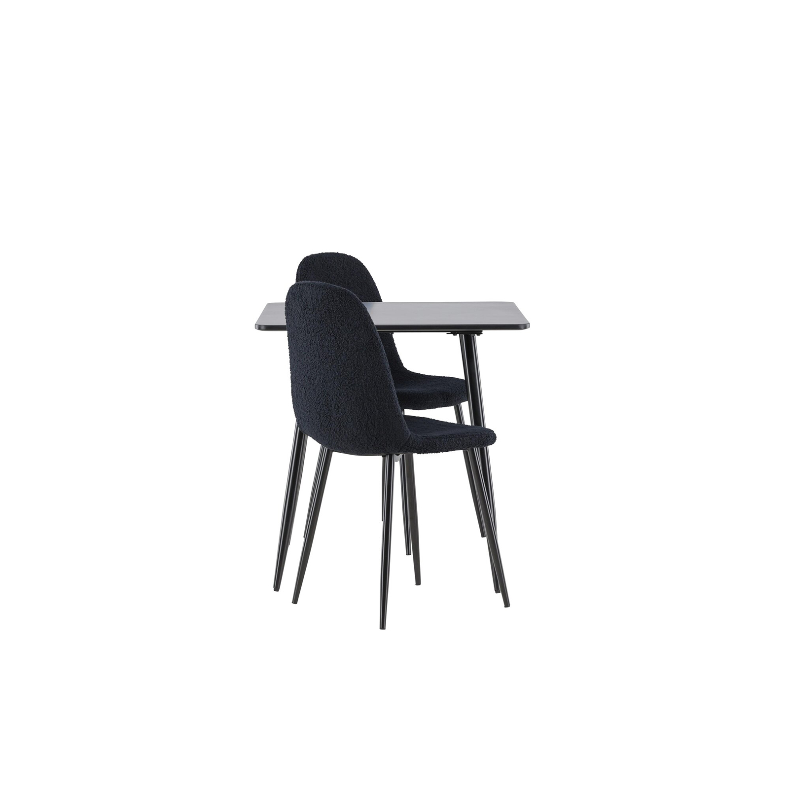 Spisegruppe Venture Home Polar 75 med 2 stk Polar Stoler Teddy