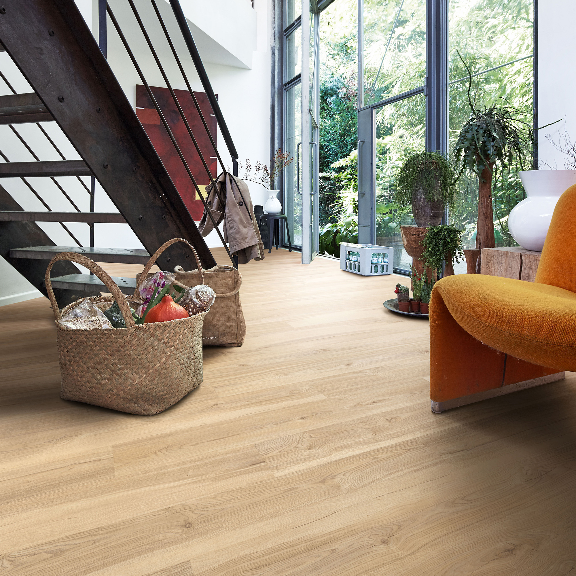 Laminatgulv Meister Laminate LC 150 Distinctive Pure Eik Strip 6273