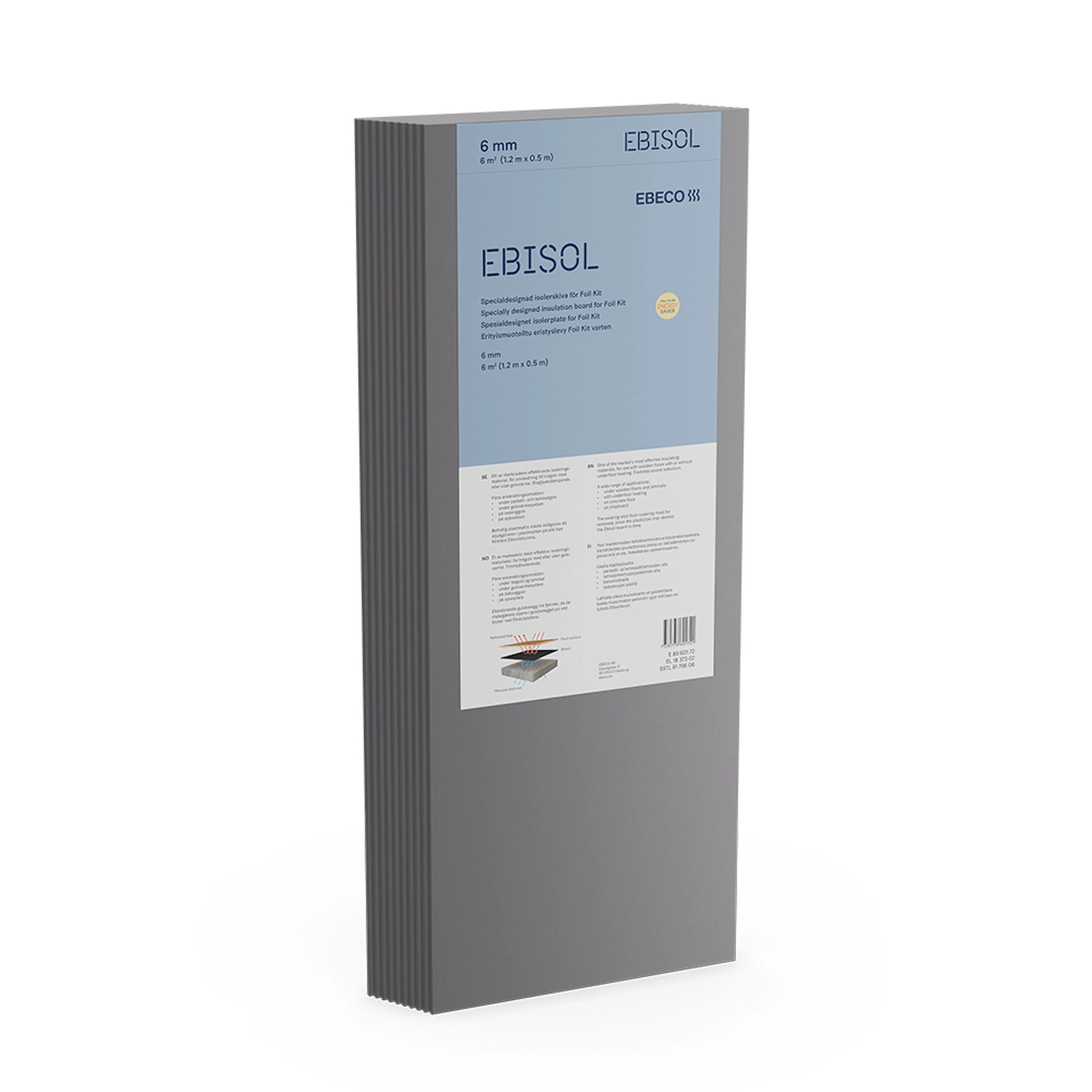 Isolasjon Ebeco Ebisol 6m²