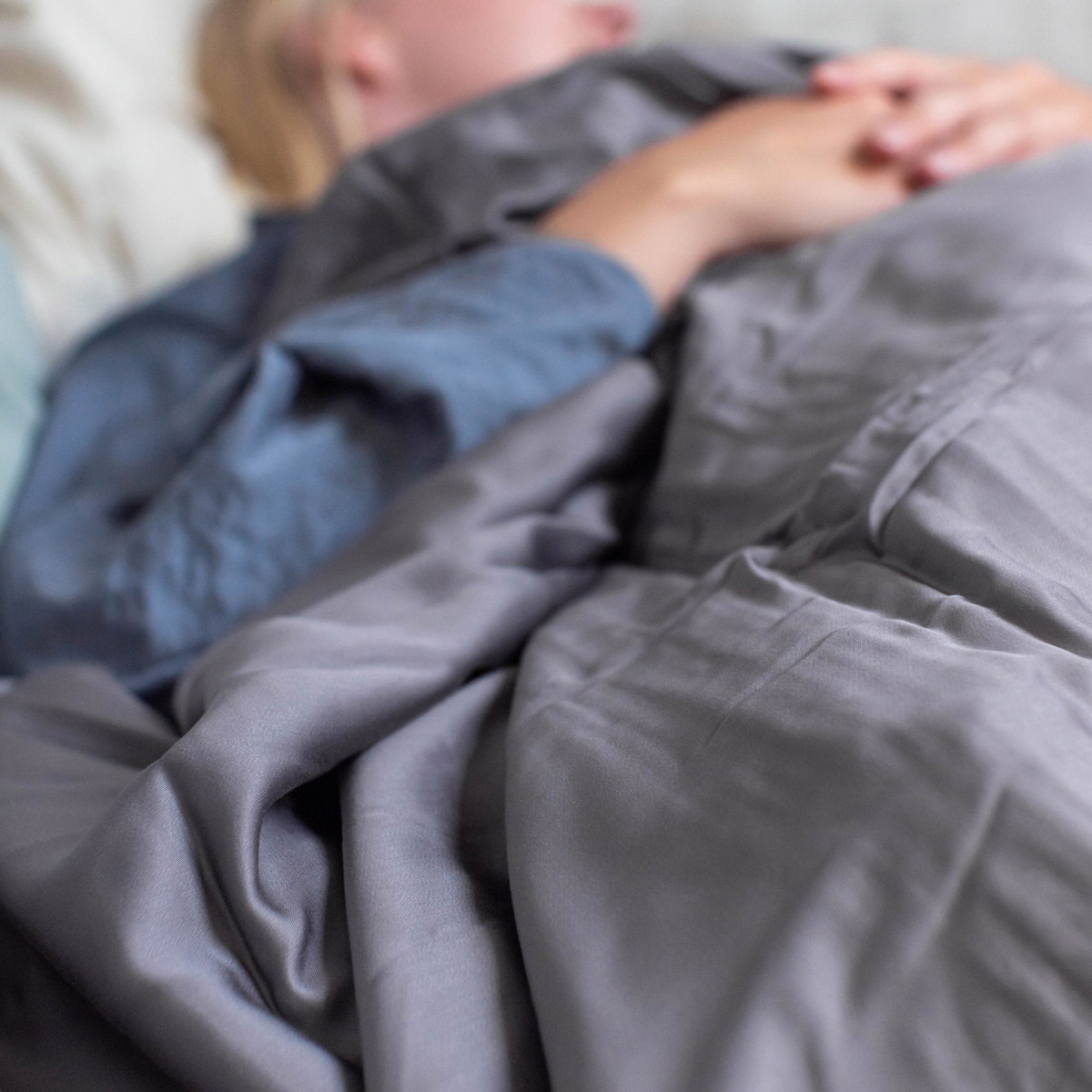 Lakenpose Polar Night Bambu Enkeltseng