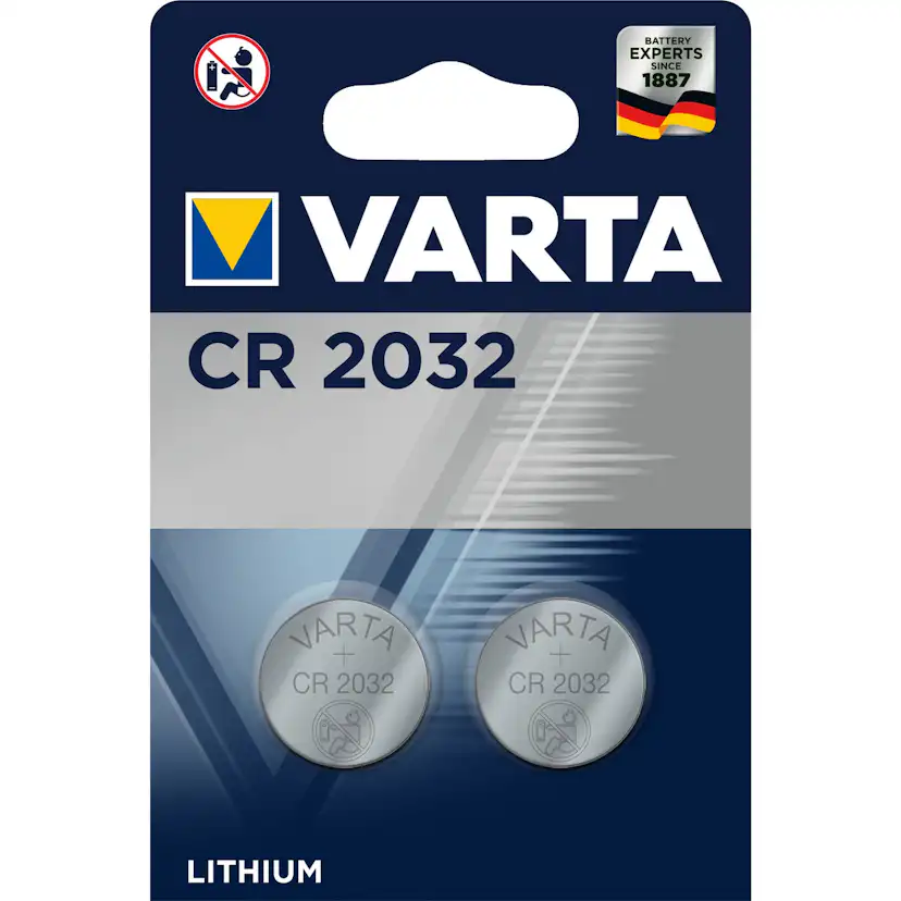 Batterier Varta Litiumbatteri 2-pk