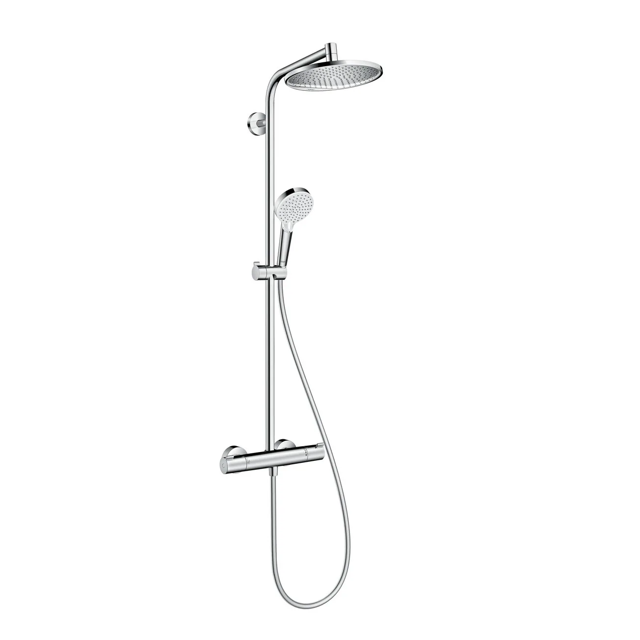 HG Crometta S 240 Showerpipe chrom 150 cc utan EcoSmart