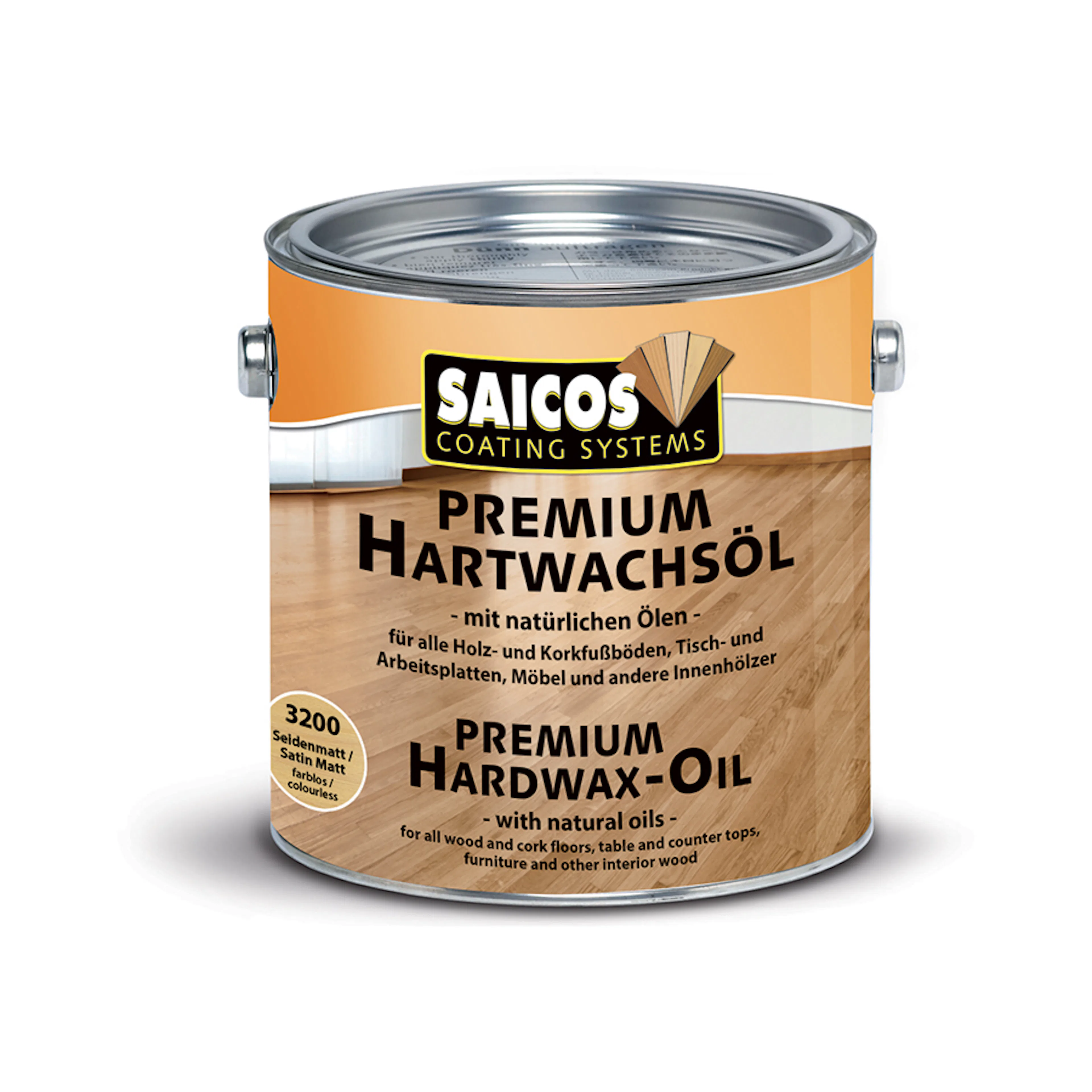 Hårdvaxolja Saicos 3200 Sidenmatt