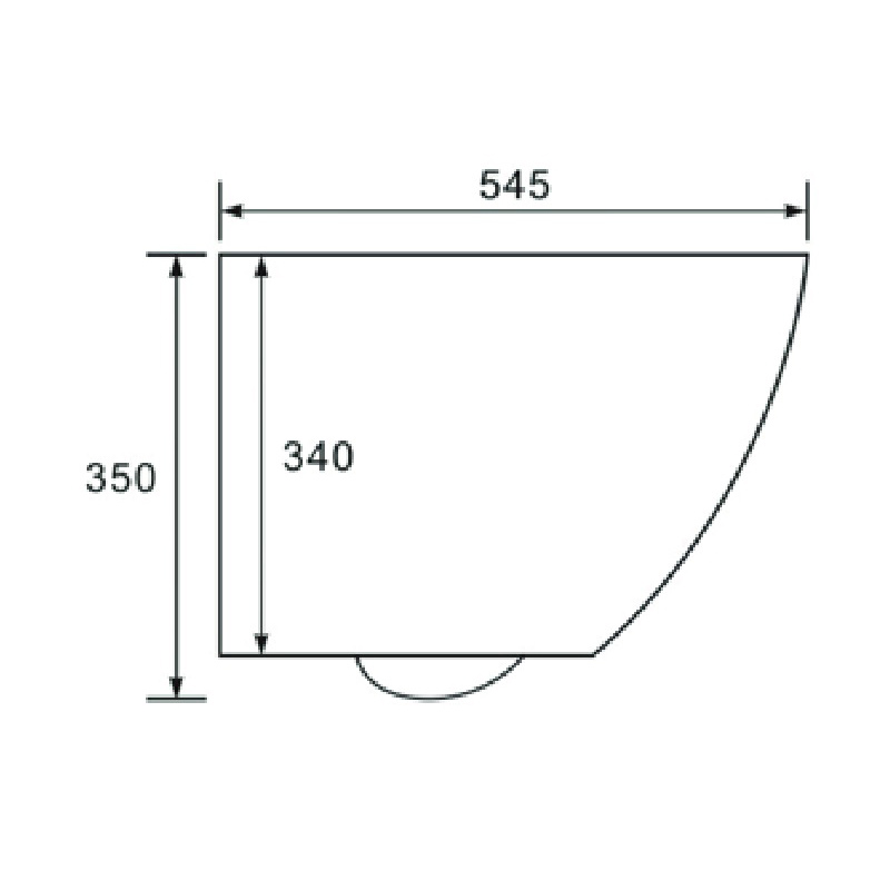 Vegghengt Toalett Lavabo Studio Rimless