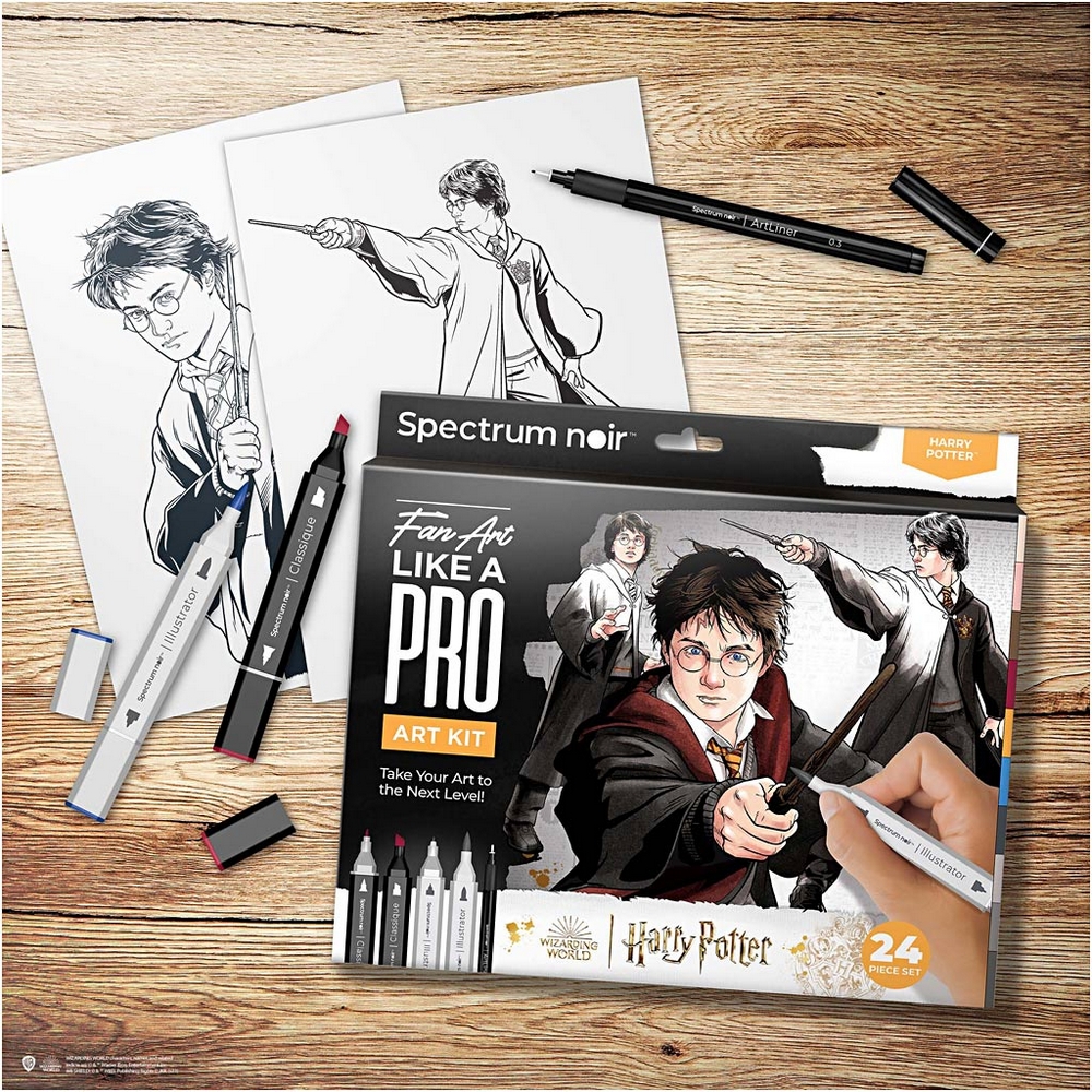 Hobbysett Creativ Company DIY Kit Illustrasjon Harry Potter