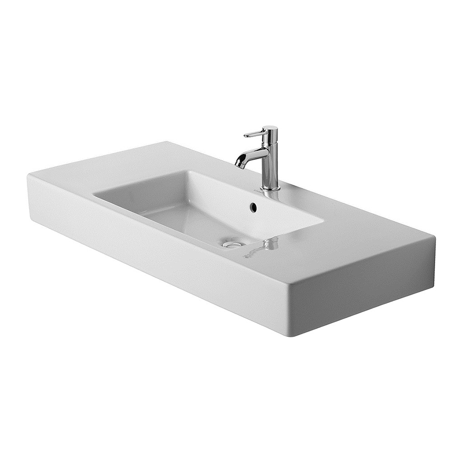 Tv&auml;ttst&auml;ll Duravit Vero 0329