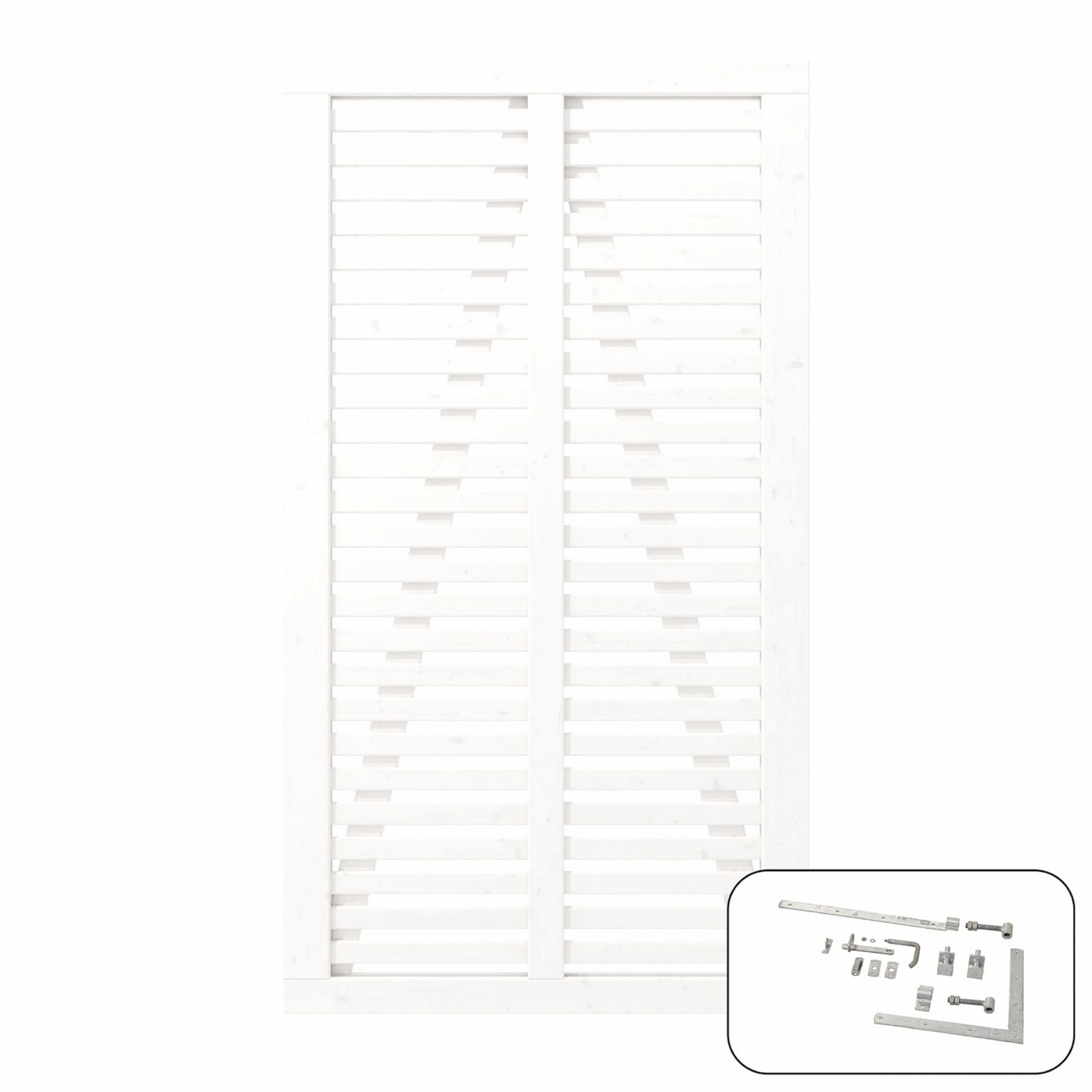 Hvit RAL 9010