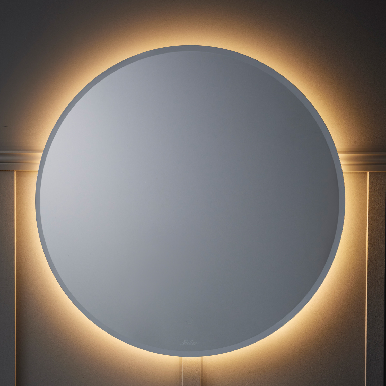 Badrumsspegel Miller Badrum Ambient Touch Classic Rund