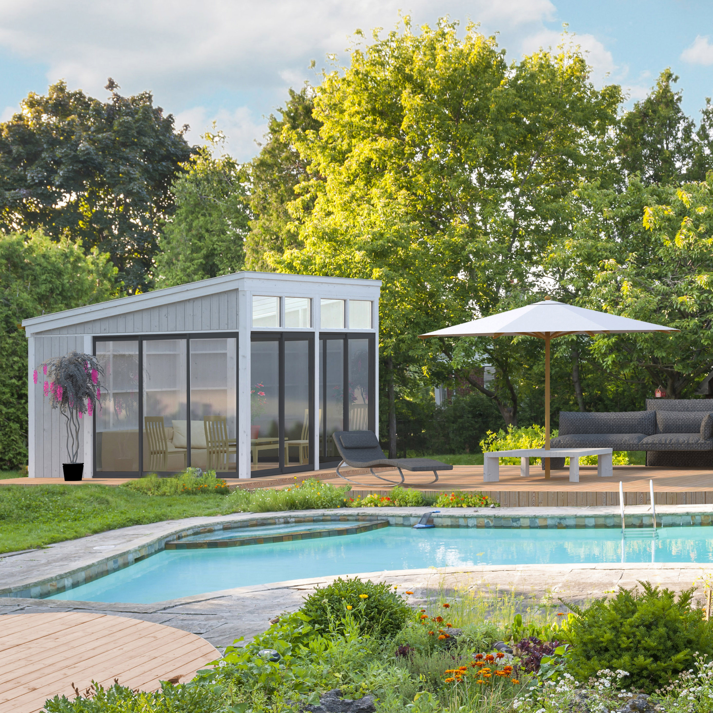 Hagestue Palmako Nova 13 m2