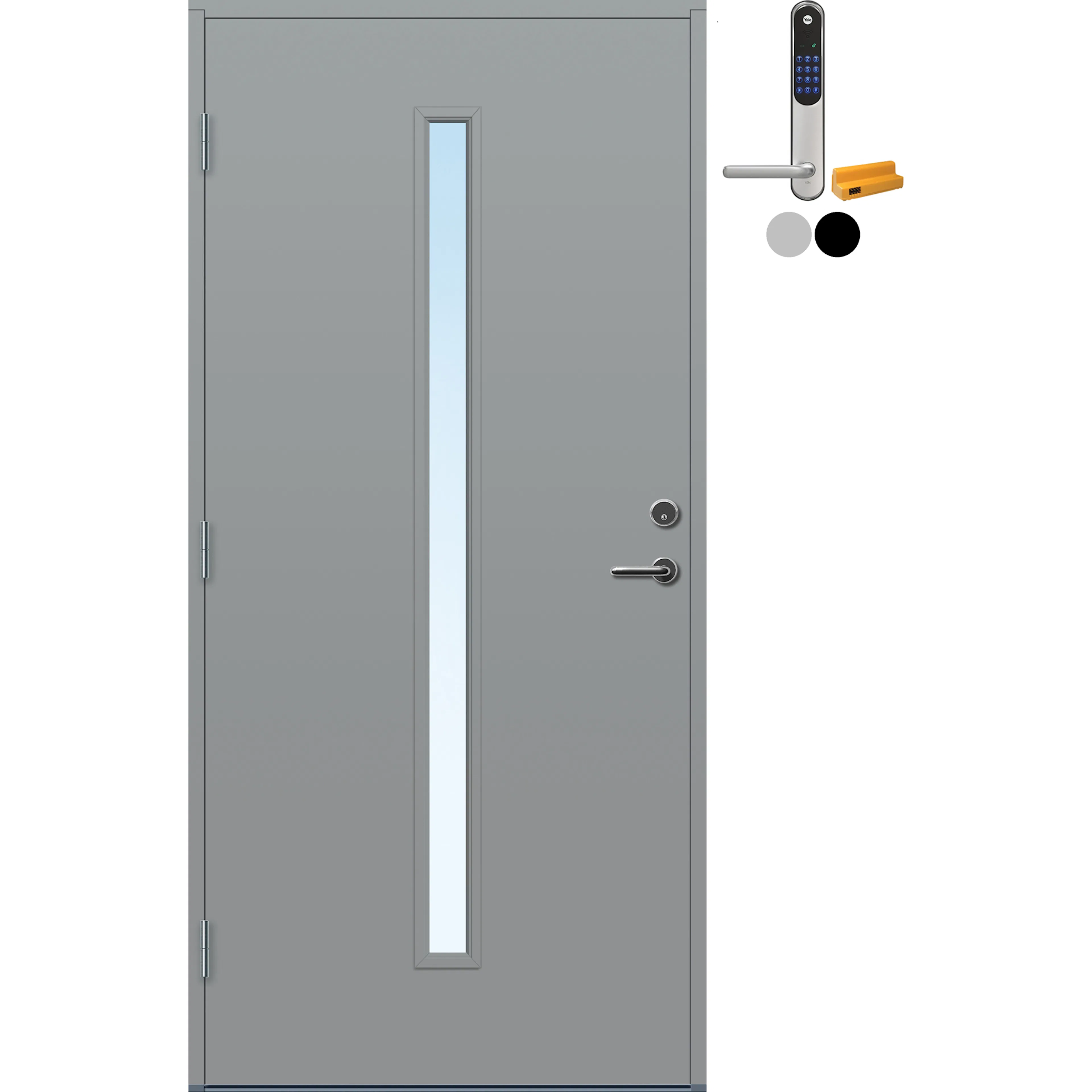 NCS S-3502-B, Lys Grå
