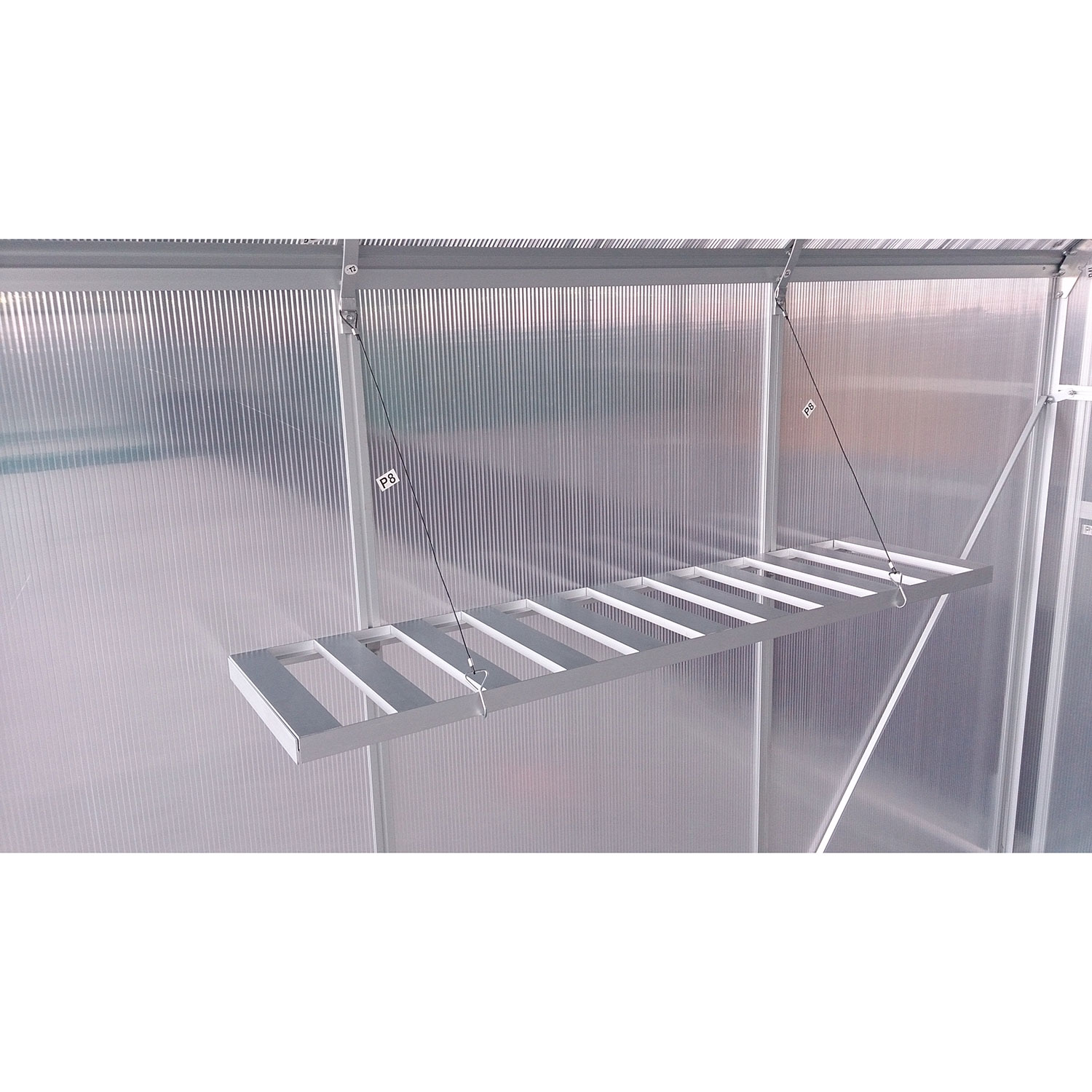 Hylle for drivhus Metalcraft 86cm