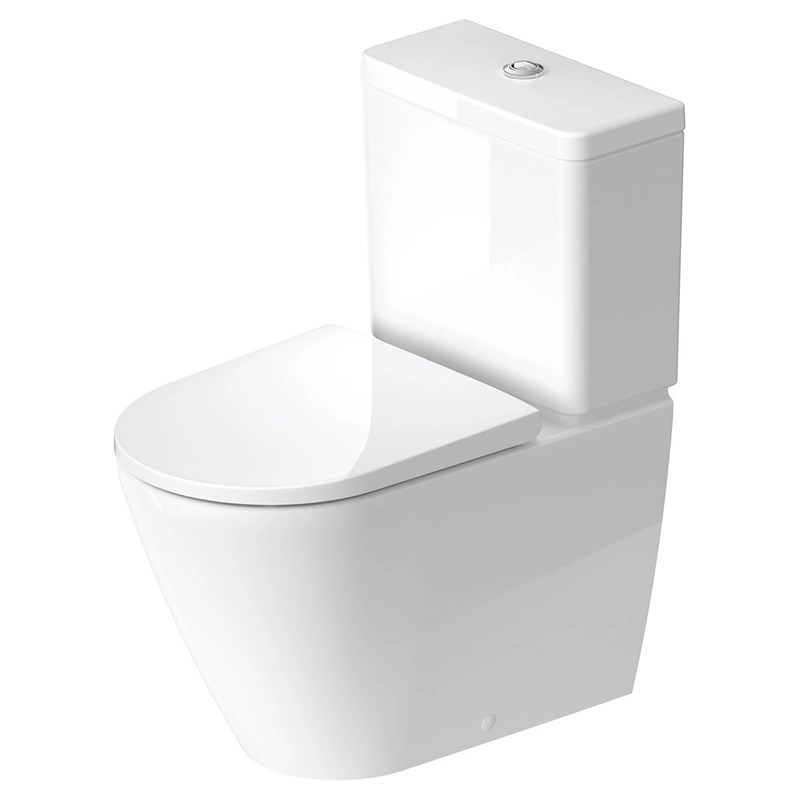 Toalett Duravit D-Neo 200209 Rimless med SoftClose Toalettsete