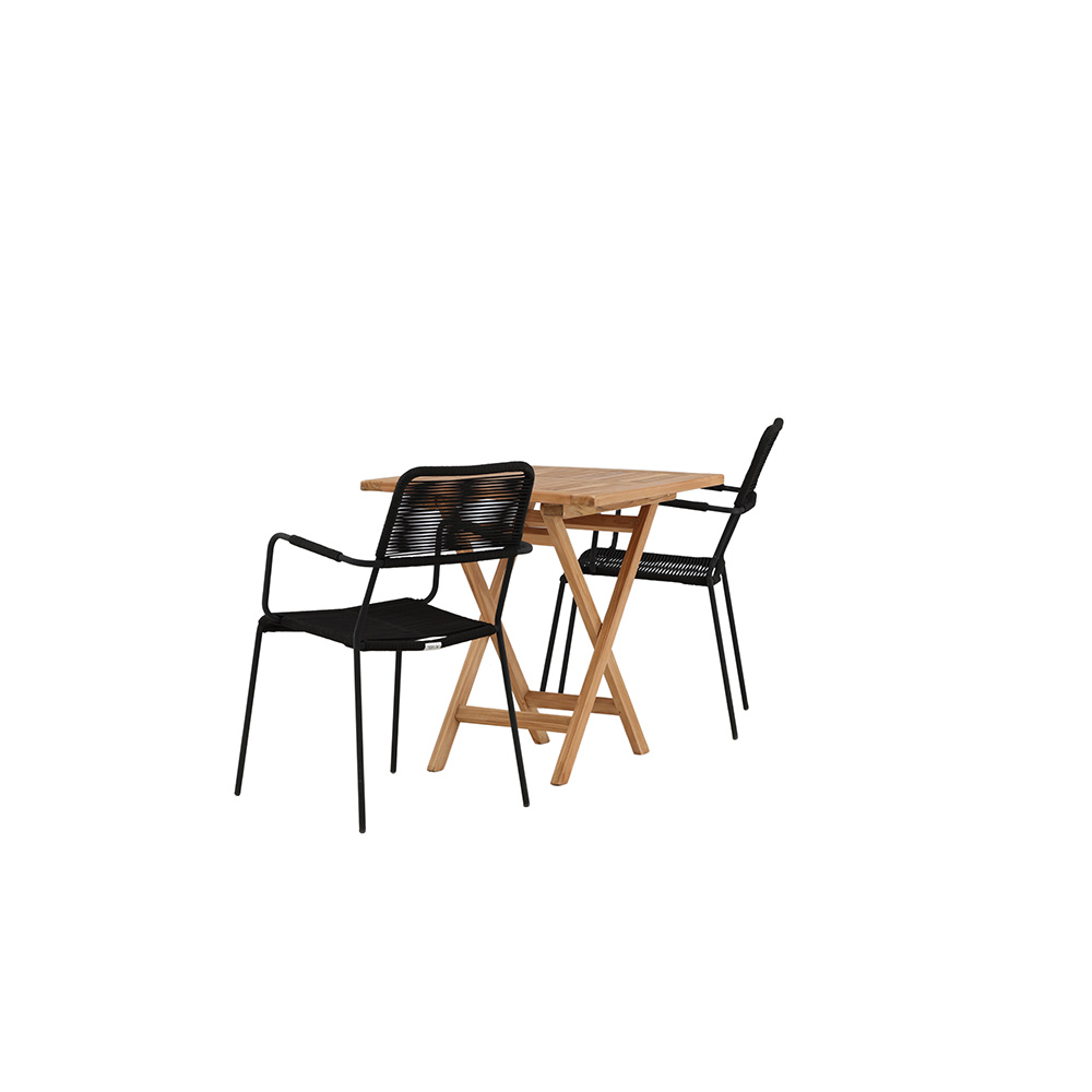 Spisegruppe Venture Home Kenya med 2 Lindos Stoler