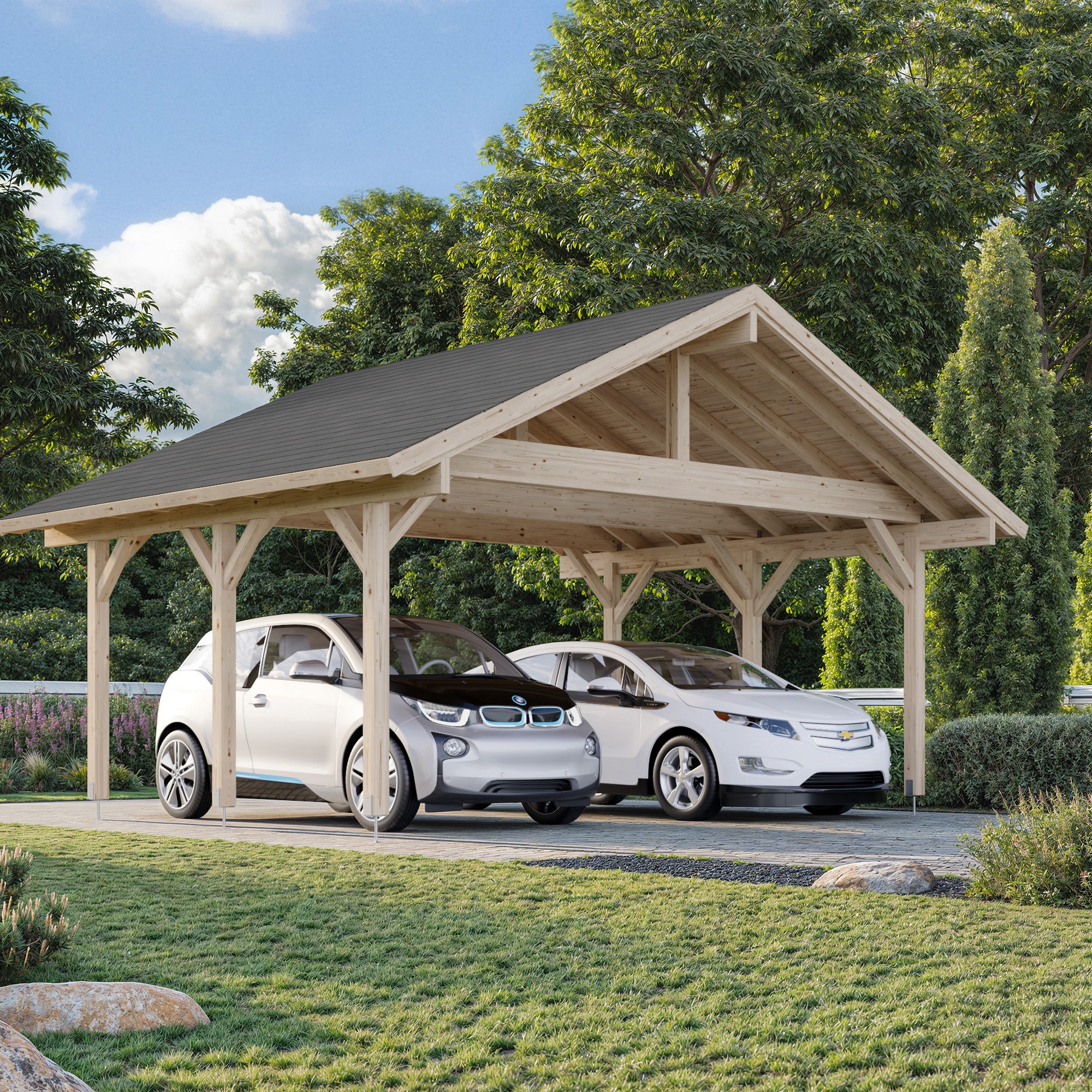 Carport Palmako Robert 20,6 m2