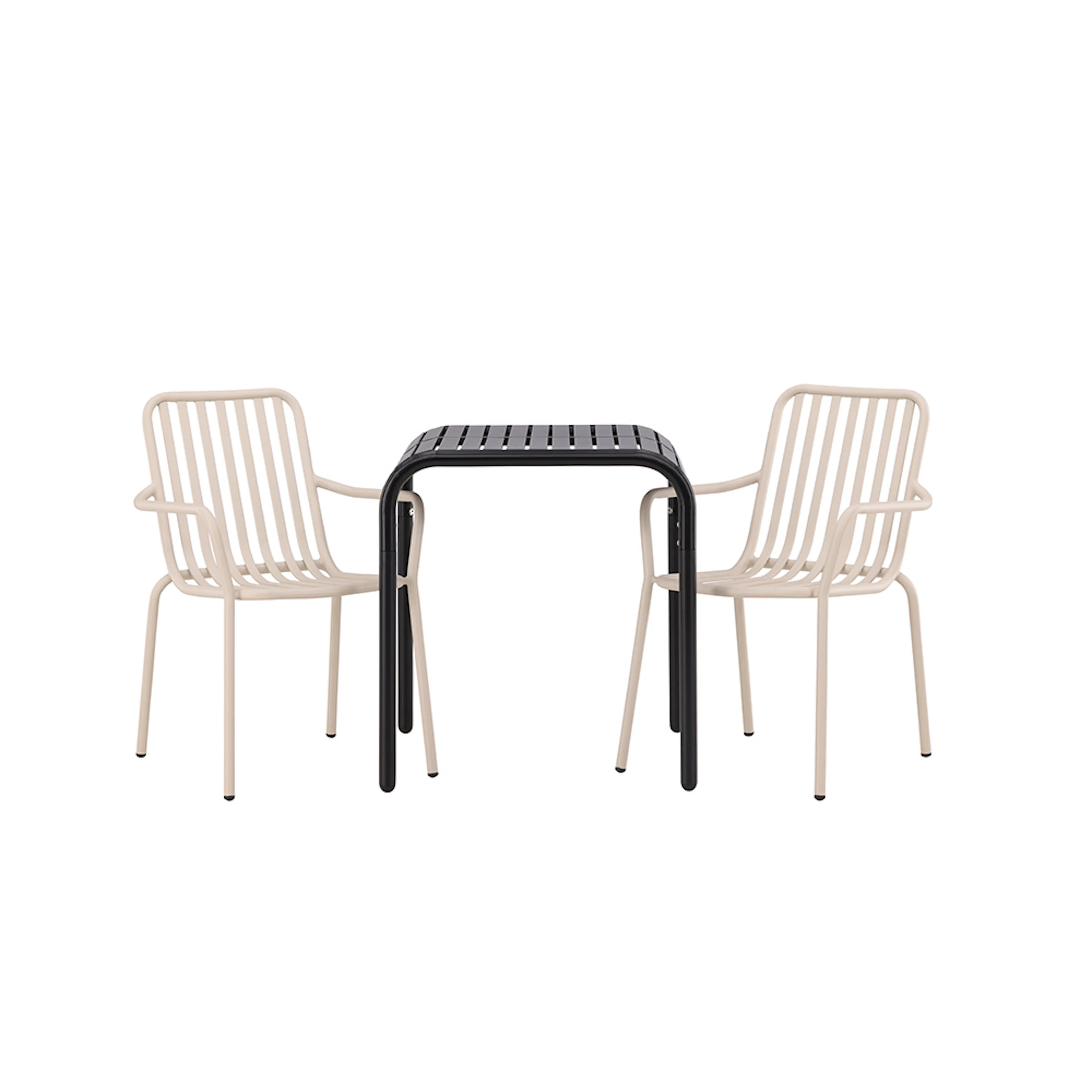 Cafégruppe Venture Home Borneo Bord med 2 Peking Stoler
