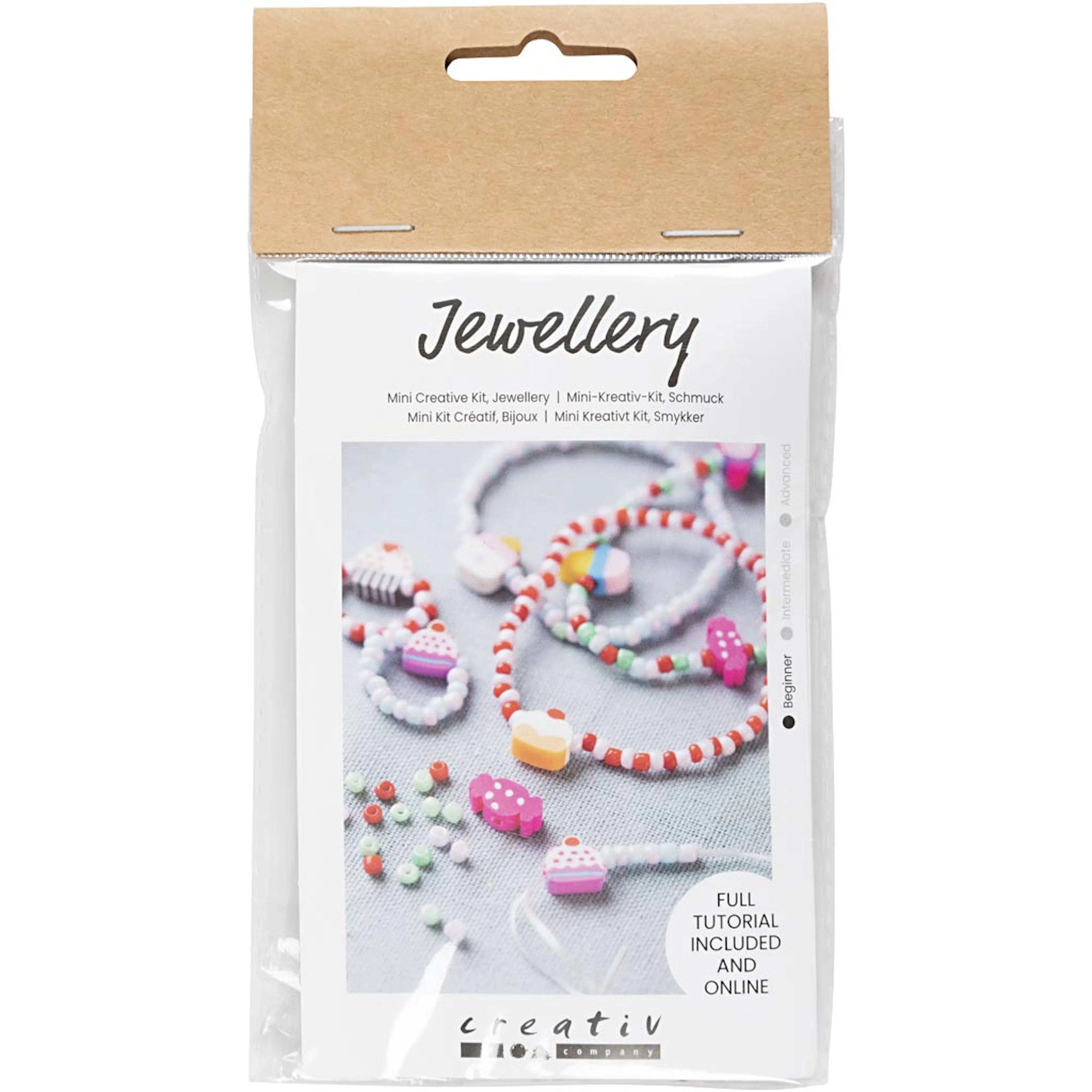 Smykker Creativ Company Mini DIY Kit  Elastisk Armbånd og Ring