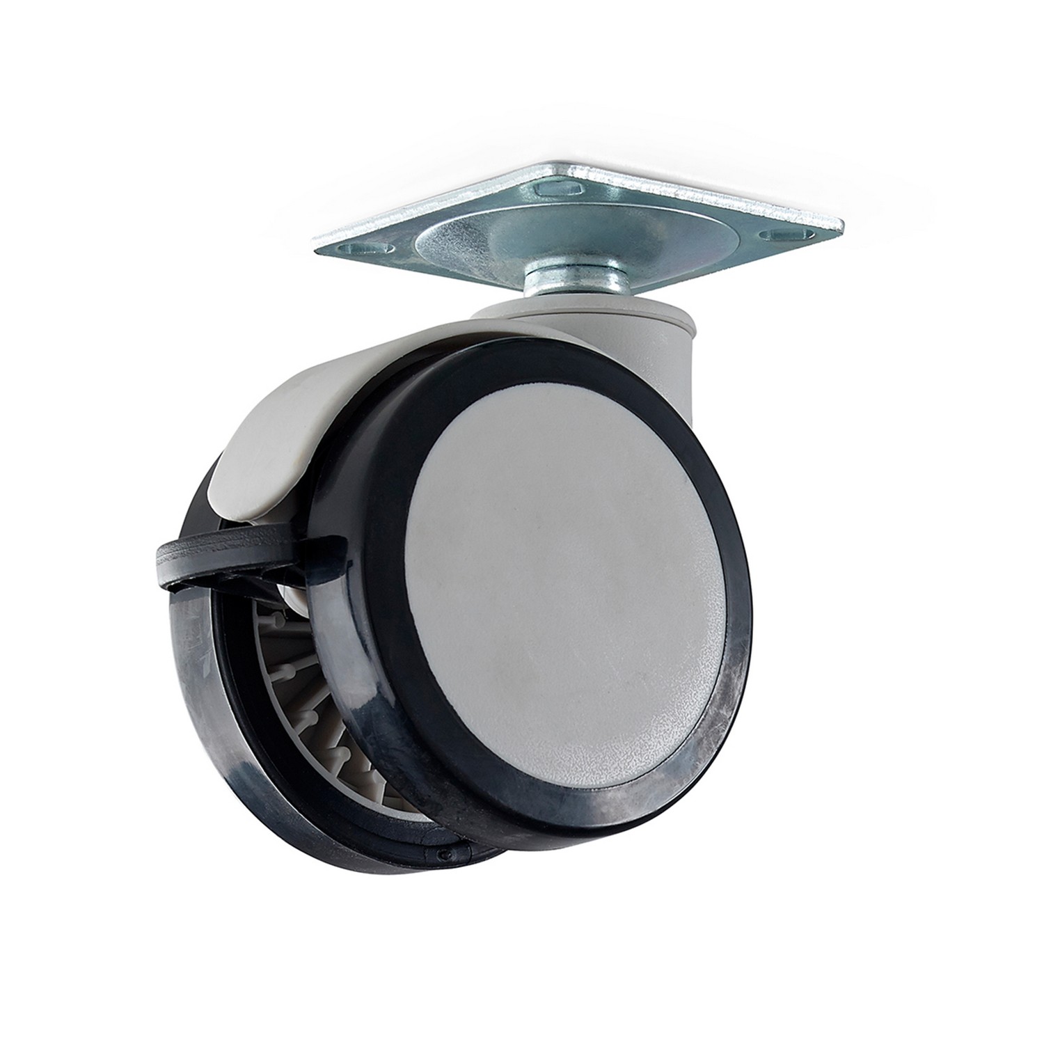 Møbelhjul Habo 1175 med Brems 75 mm