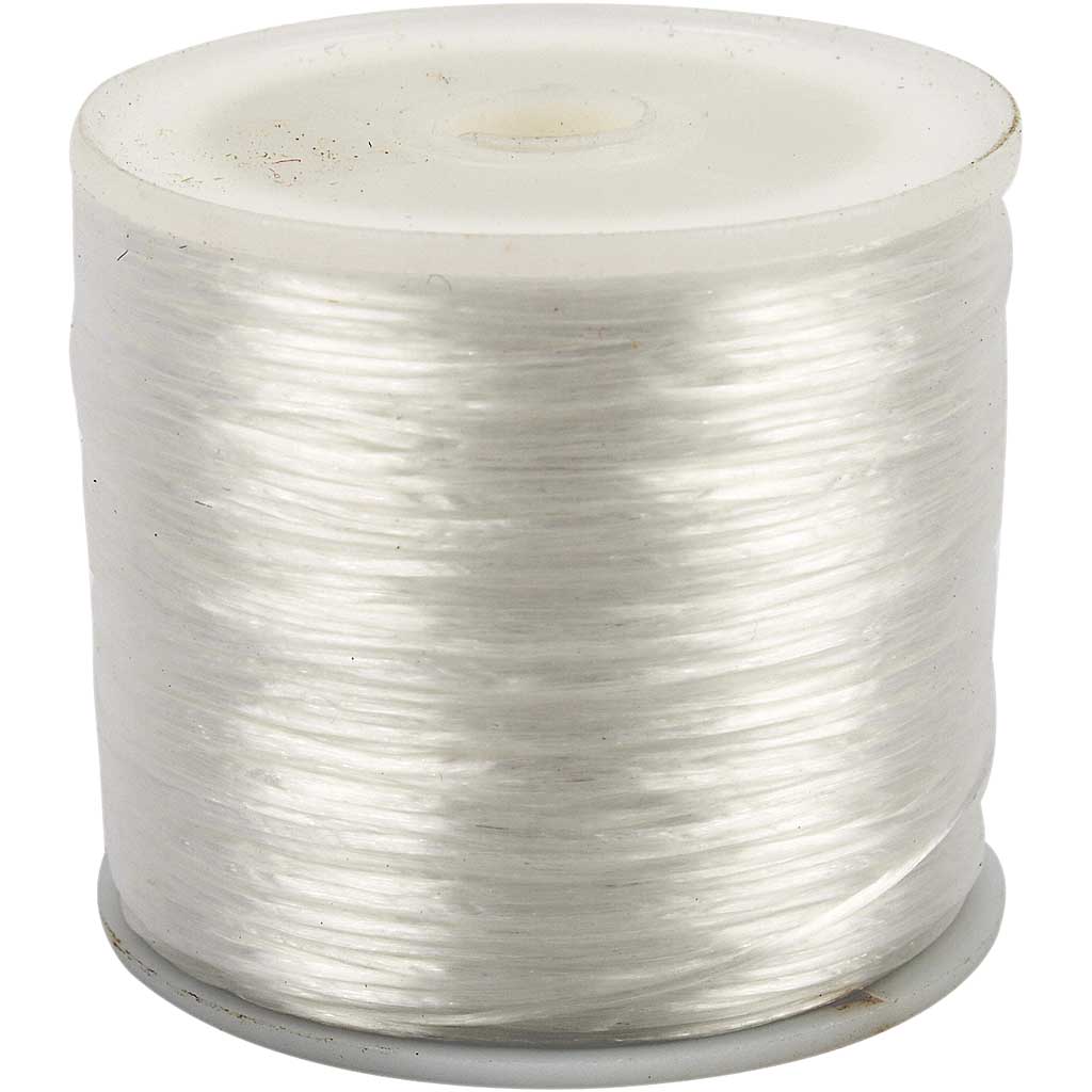 Smykketråd Creativ Company Elastisk 1 mm