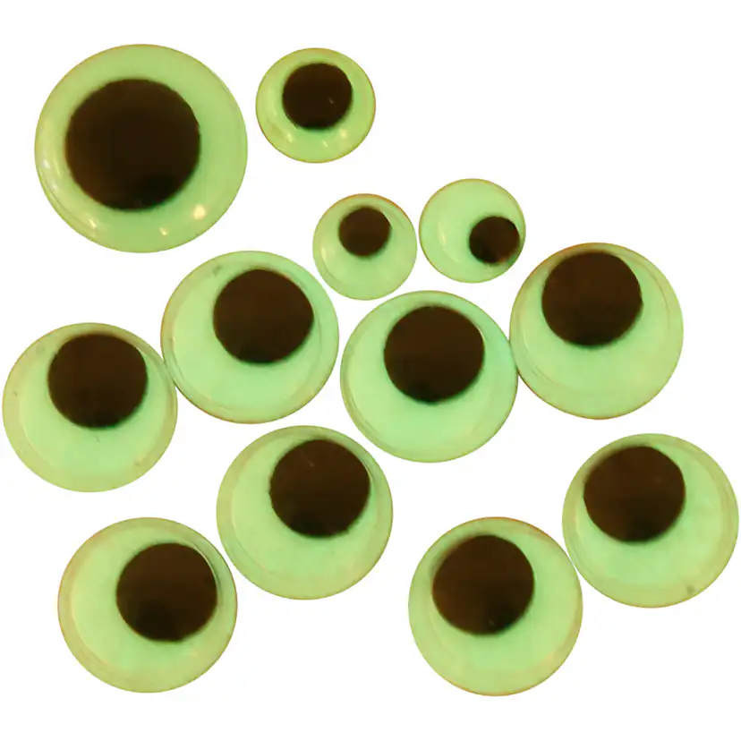 Rulleøyne Creativ Company Selvklebende 8+10+14 mm 1 Pk
