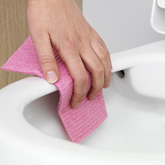 Vegghengt Toalett Gustavsberg Hygienic Flush 5G84 Komplett
