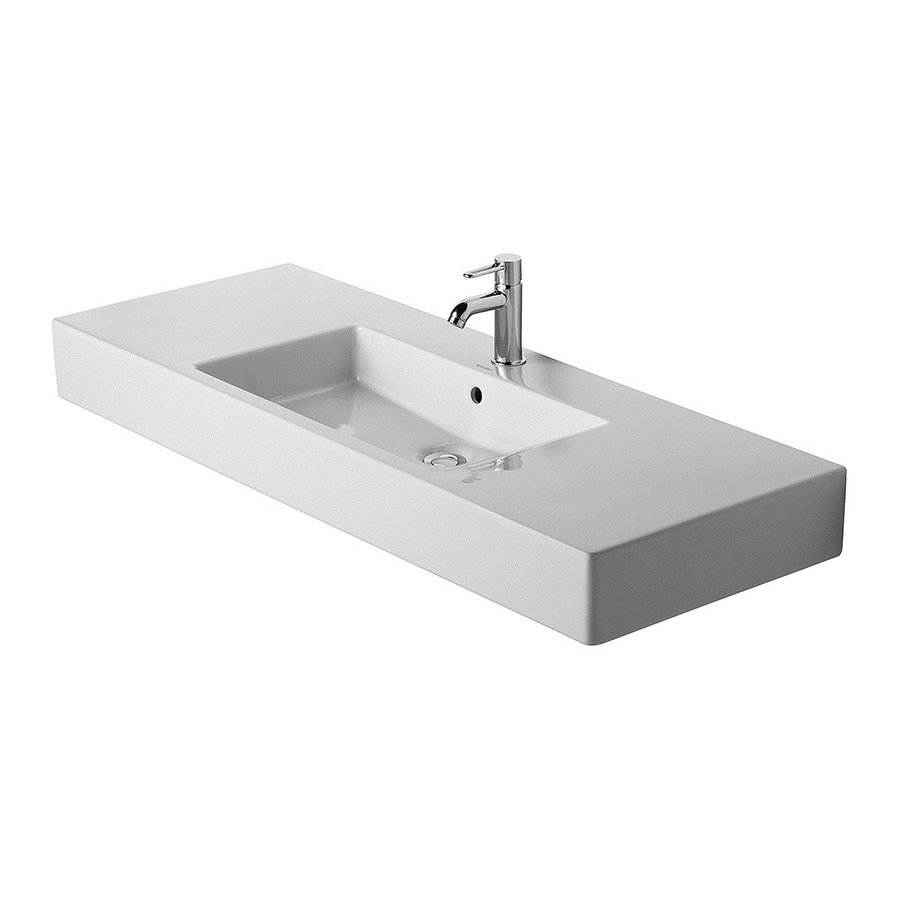 Tv&auml;ttst&auml;ll Duravit Vero 0329