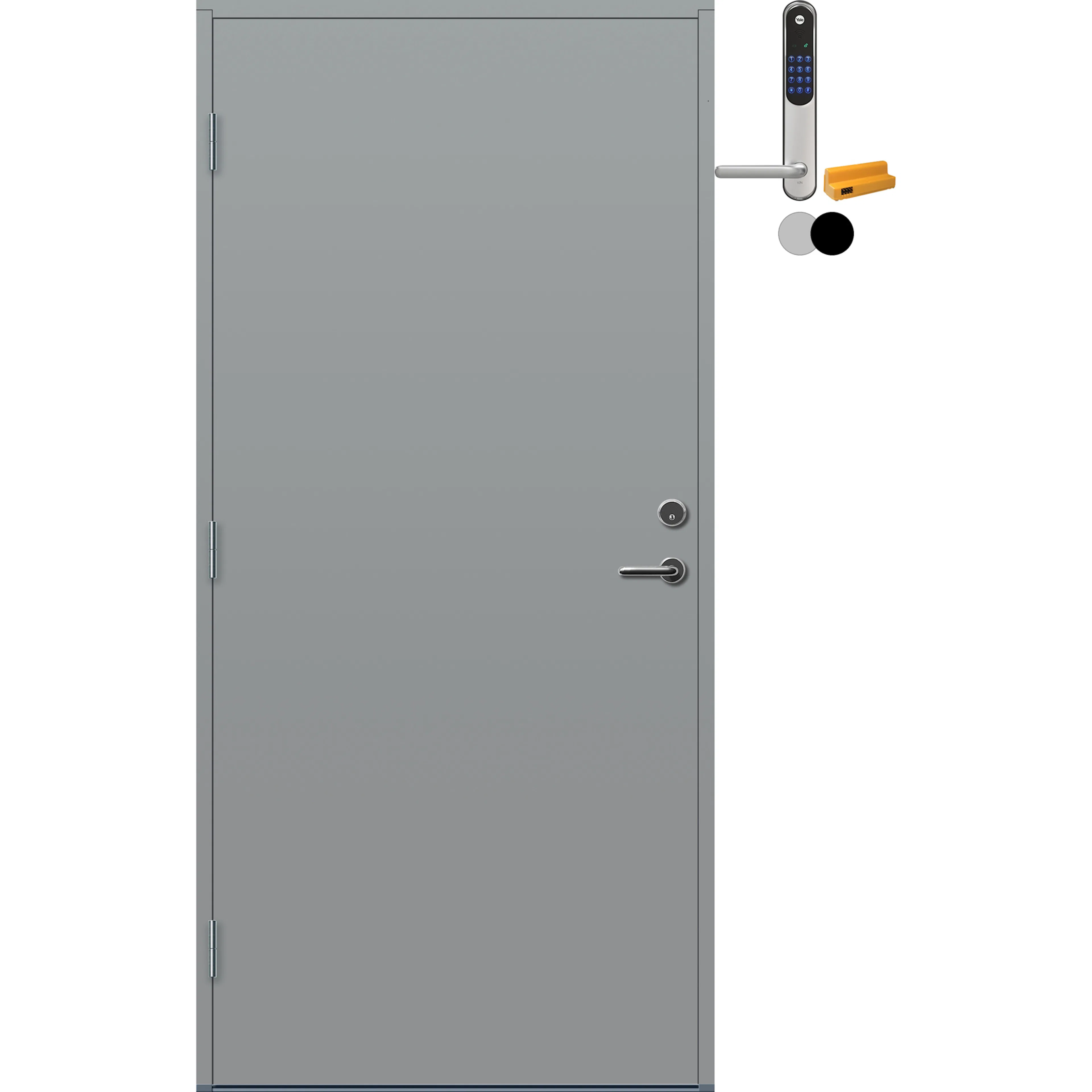 NCS S-3502-B, Lys Grå