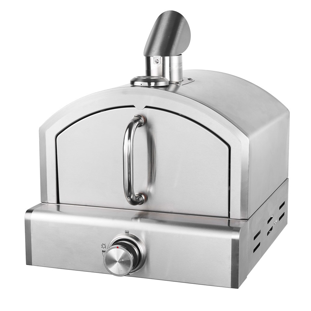 Frittstående Pizzaovn Myoutdoorkitchen Stainless Collection Brooklyn Gass